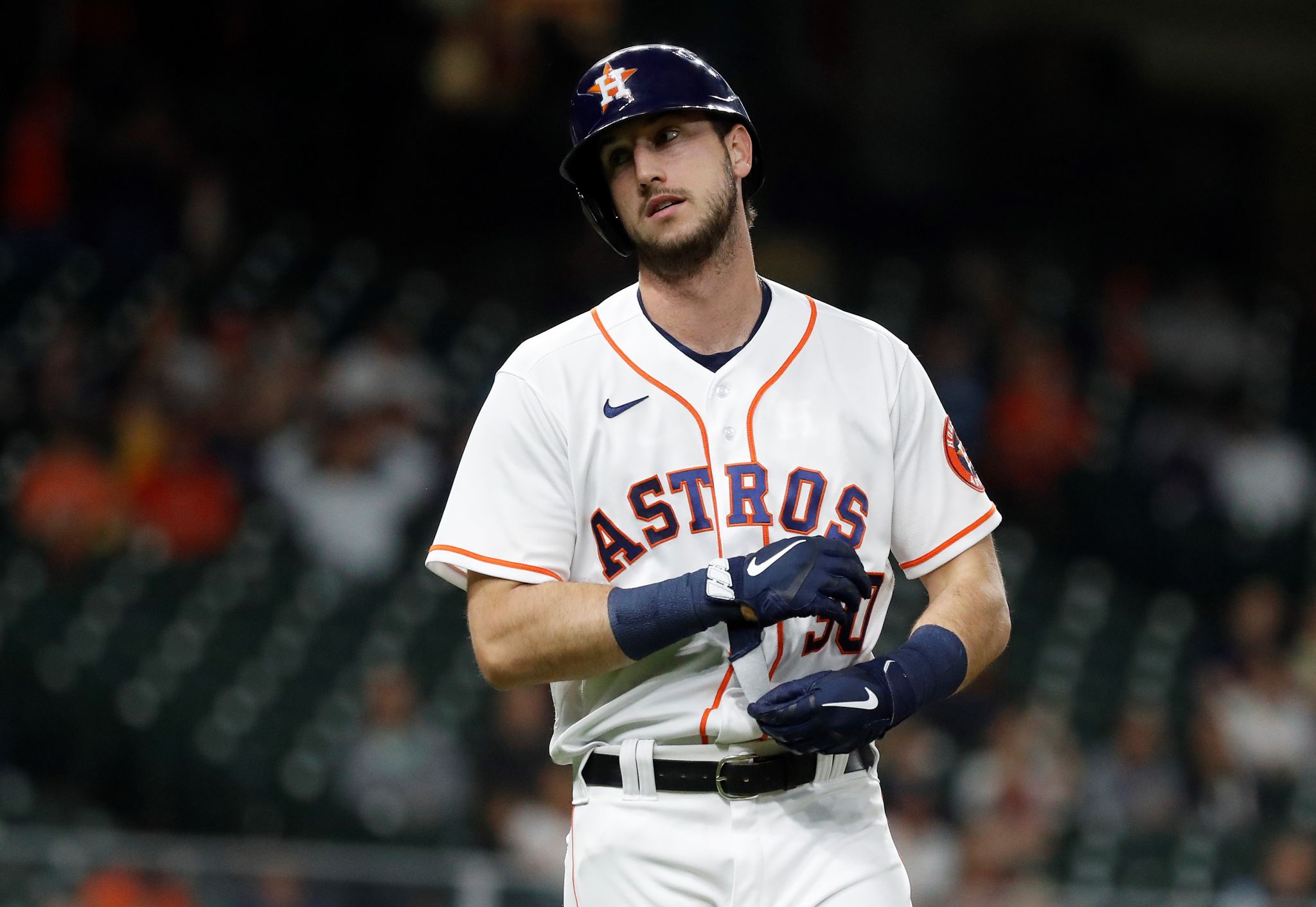 Astros say Aledmys Díaz filling in for Kyle Tucker at right field is ...