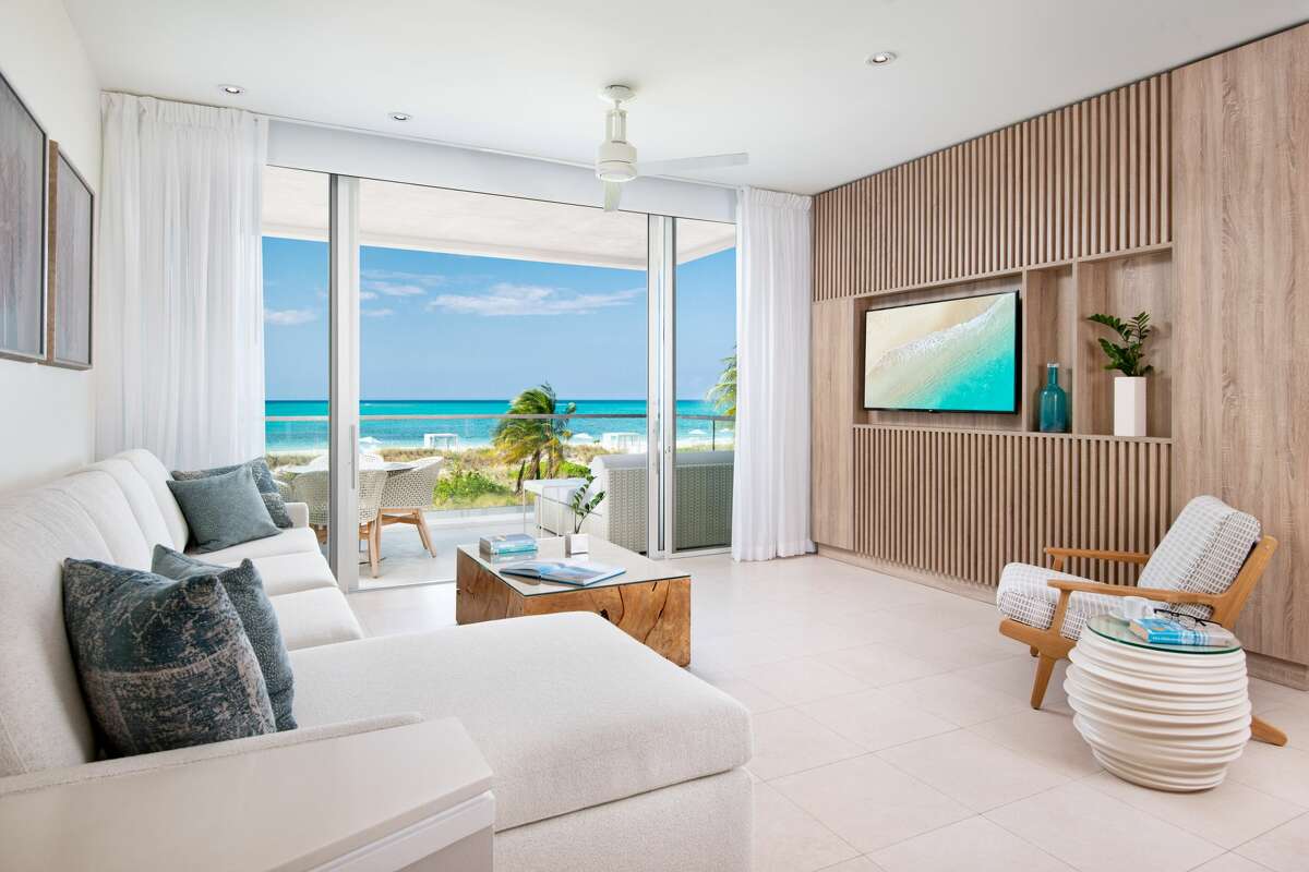 Oceanfront suite at Wymara Resort and Villas in Providenciales