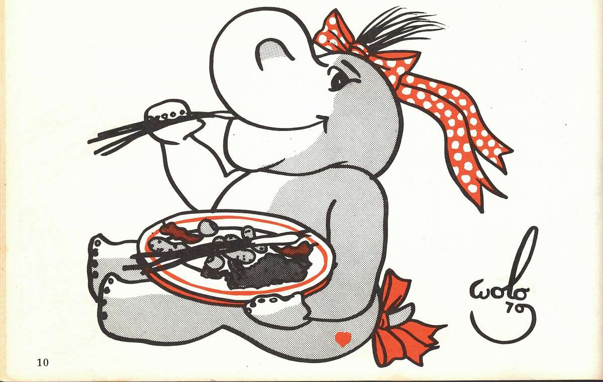 From Tamara Palmer’s out-of-print “Hippo Cook Book,” published in 1969.