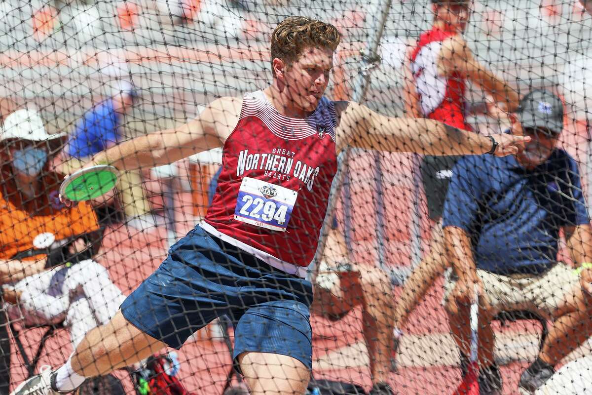 Northern Oaks’ John Hanson captures double gold at UIL state track and