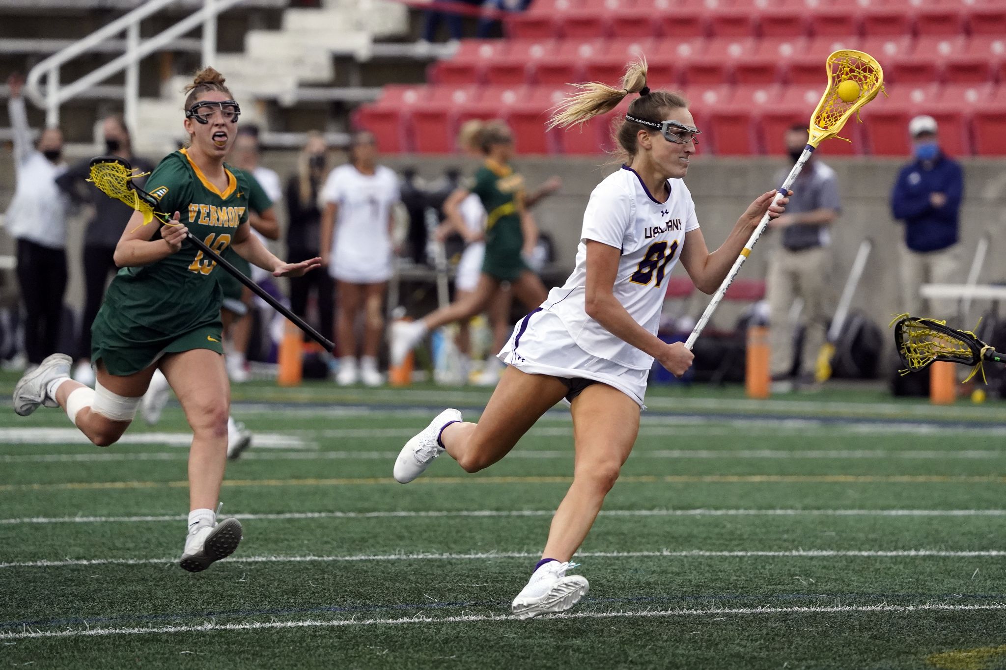 UAlbany lacrosse teams ride fast starts to tournament victories