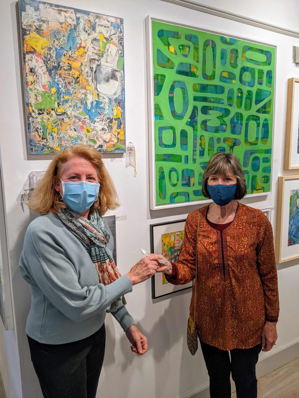 'Abstraction:' Darien artist honored in art exhibition - Vimarsana News