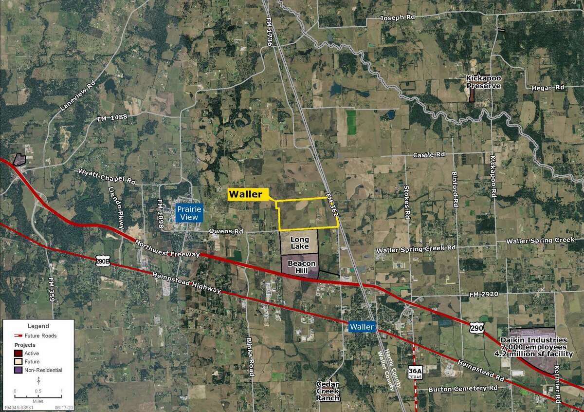 Waller County Flood Map Bold Fox Development Buys Land For Waller Community