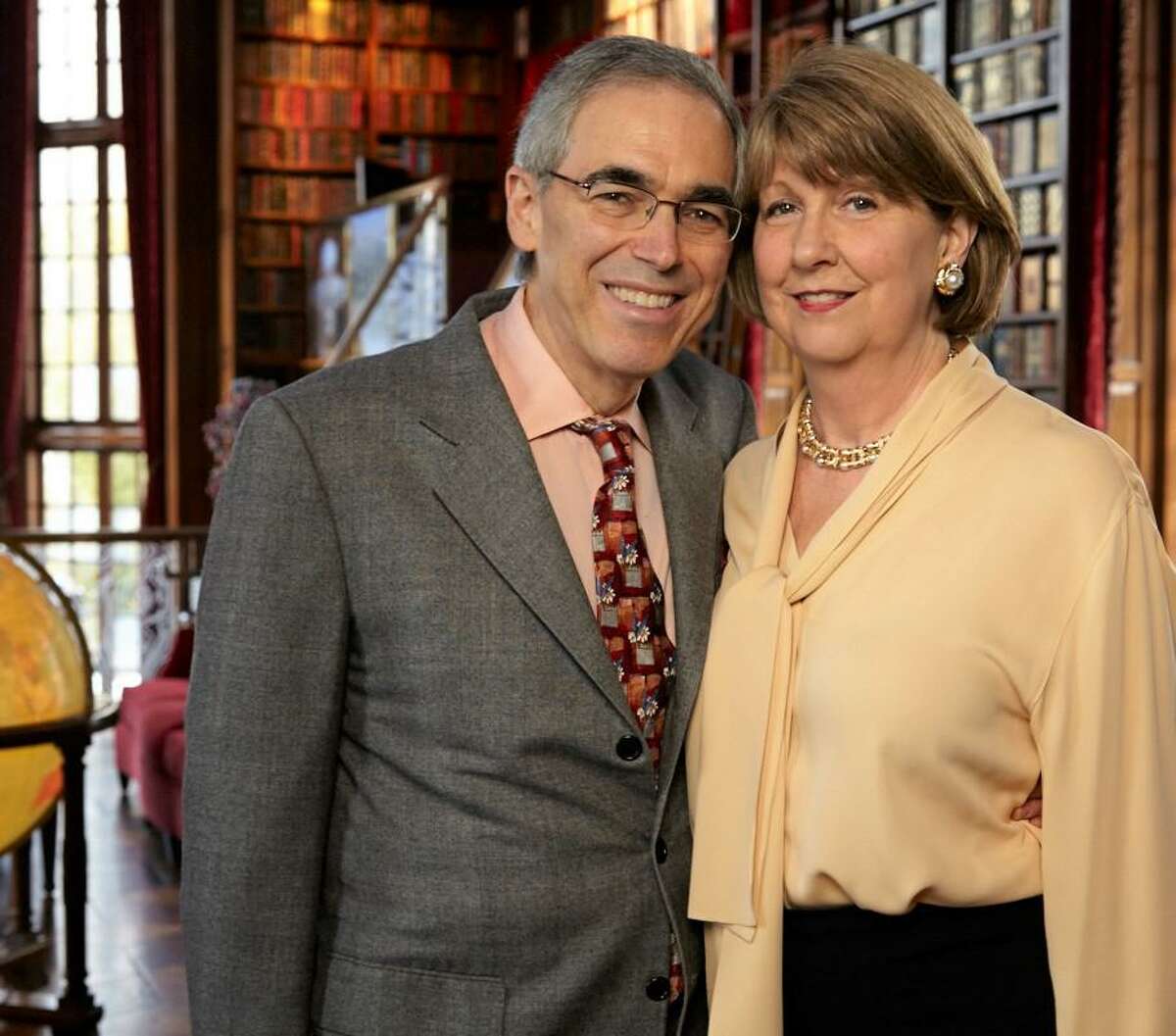 Jay and Eileen Walker will be honored at the Ridgefield Library’s virtual “Great Expectations Gala” on Saturday, May 22.