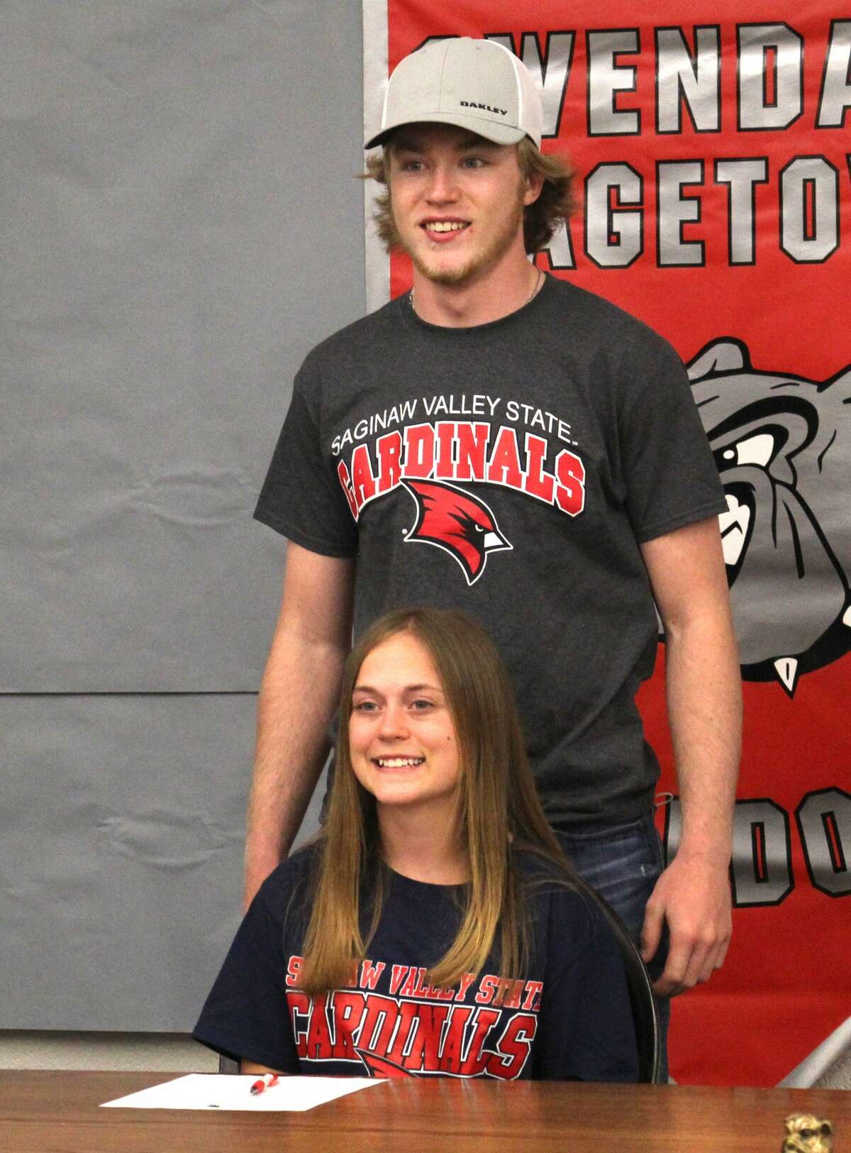 Owendale-Gagetown senior Libby Ondrajka signed a letter of intent on Friday afternoon to attend and run track and cross country at Saginaw Valley State Univeristy.