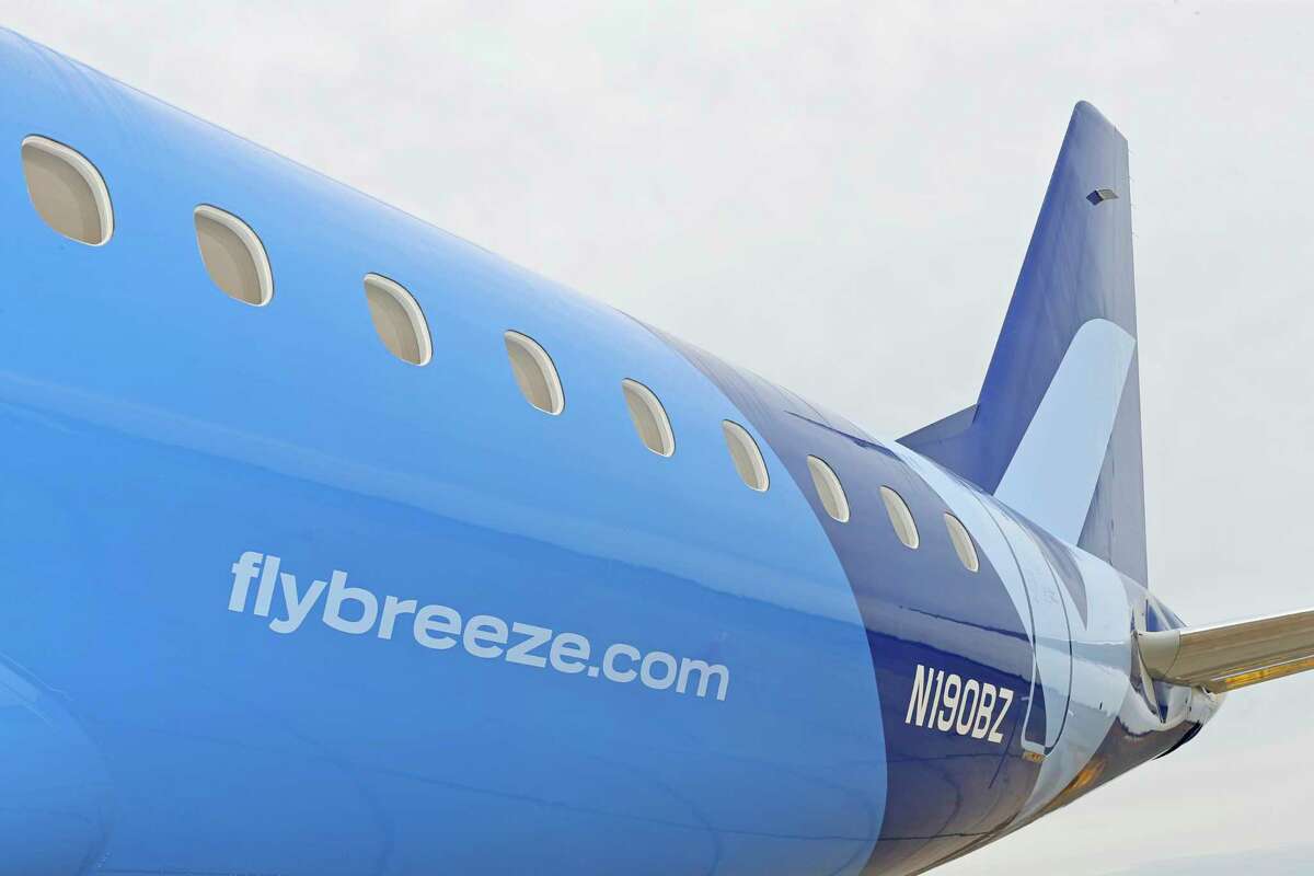 New airline Breeze Airways has expressed interest in operating at Sikorsky Airport in Stratford, which is owned by Bridgeport.