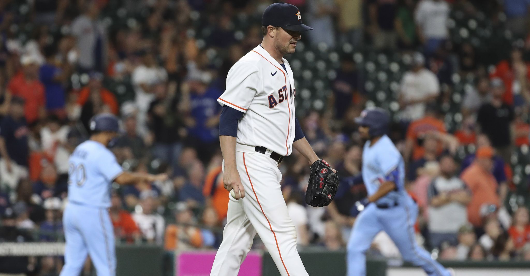 Biggio hits first HR in Houston, Jays top Astros 8-4