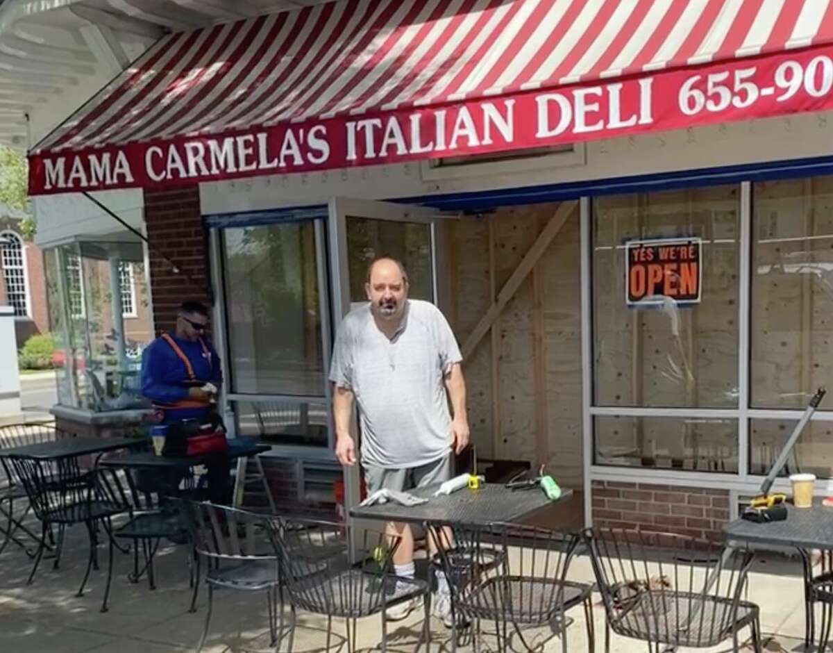 Mama Carmela's owner Frank Colandro, a Stamford native and resident, is in need of a stem cell transplant after chemotherapy. He is hoping members of the community will respond by requesting kits to see if they are a match.
