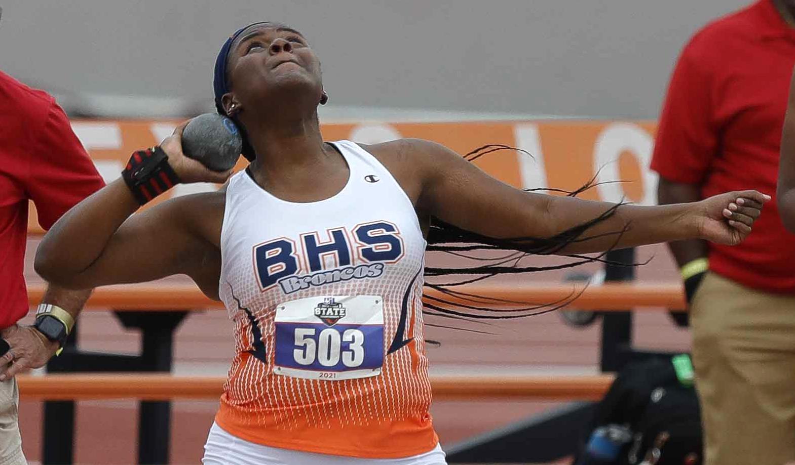 Before Riley Moss joined the Broncos, he was a high school track star