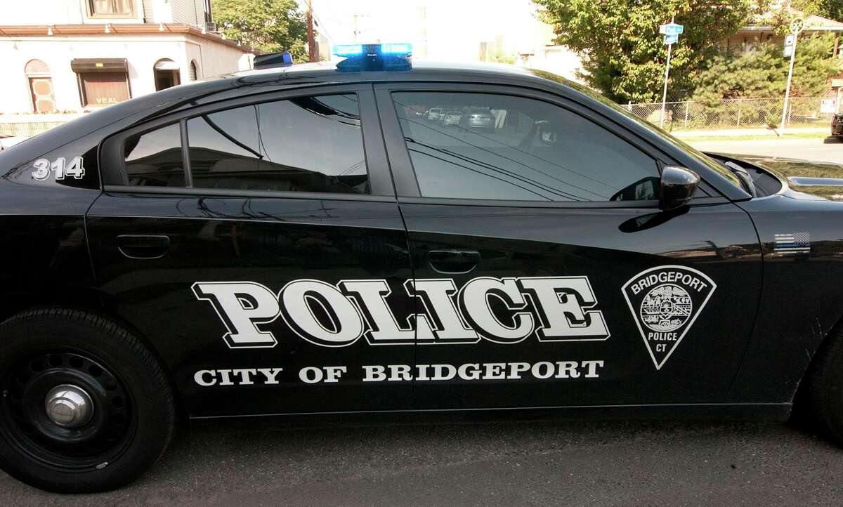 A file photo of a Bridgeport, Conn., police vehicle.