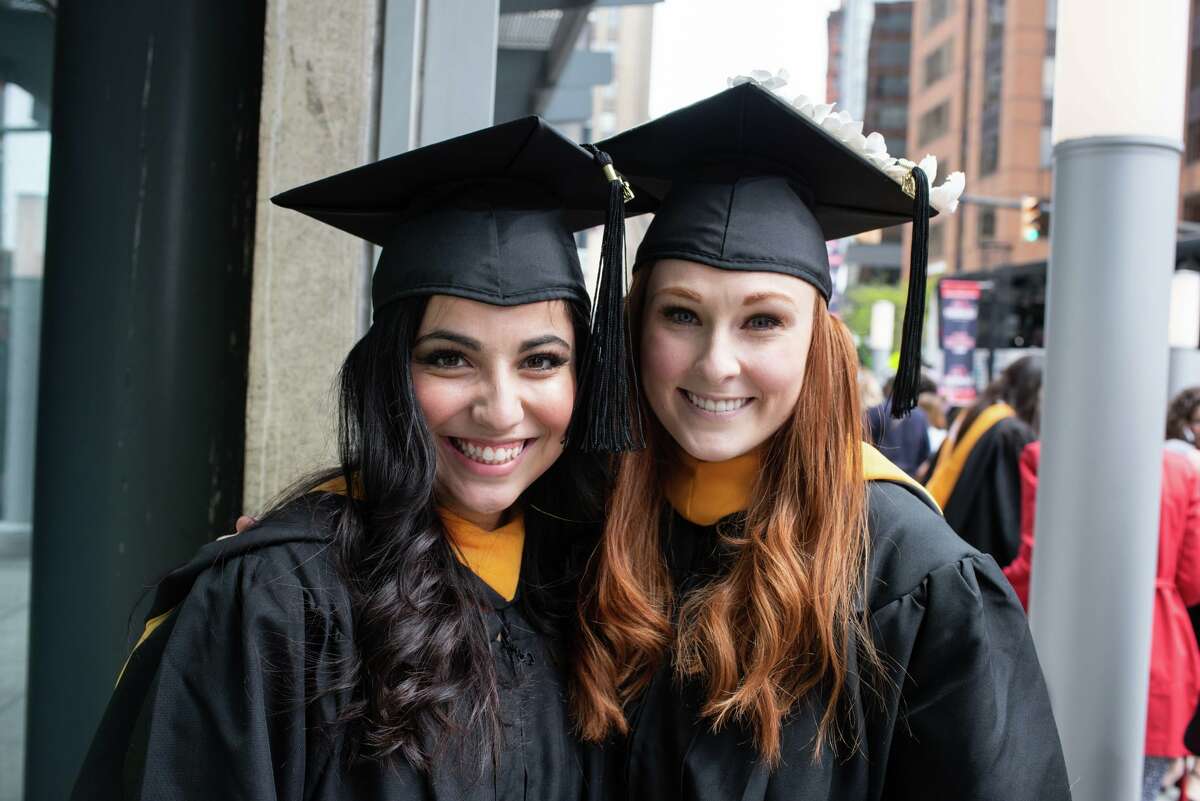 Were you seen at one of The College of Saint Rose’s three commencement ceremonies May 7 and 8, 2021, at the Times Union Center in Albany, N.Y.?