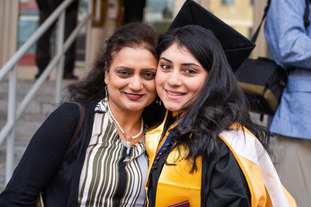 Were you seen at one of The College of Saint Rose’s three commencement ceremonies May 7 and 8, 2021, at the Times Union Center in Albany, N.Y.?