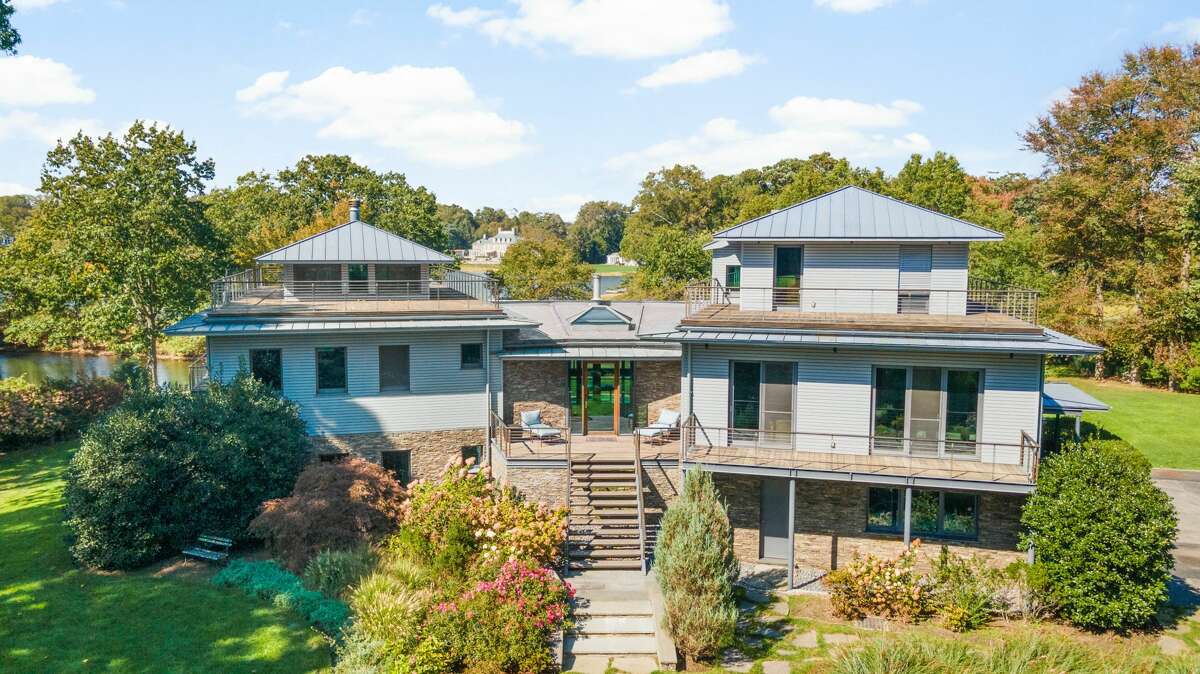 The house at 6 Windrose Way in Greenwich is on the market for $15,750,000.