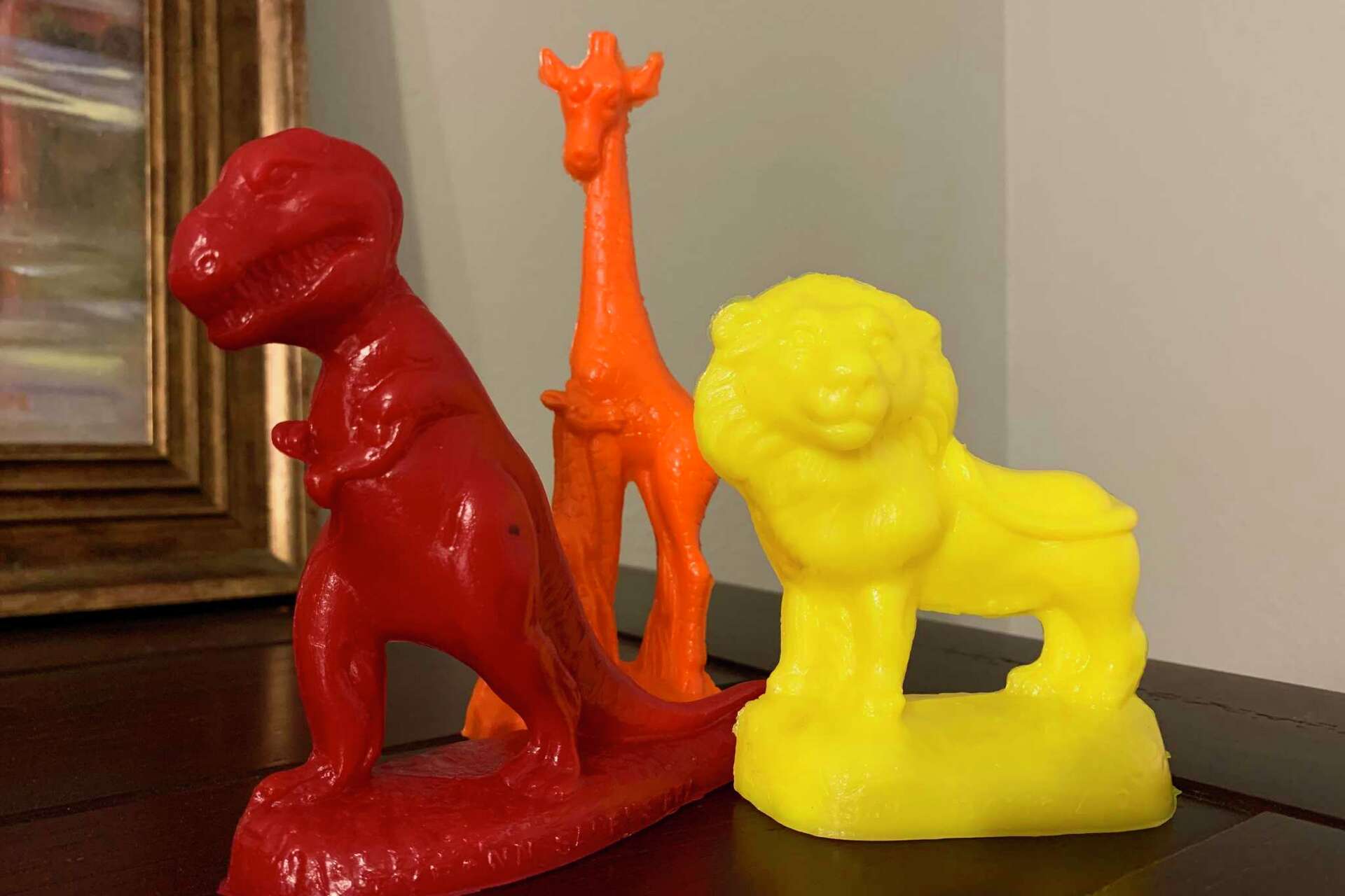 MAROLIN Flock Of 4 Sheep (Plastic Material), To 4.75 In. Figures