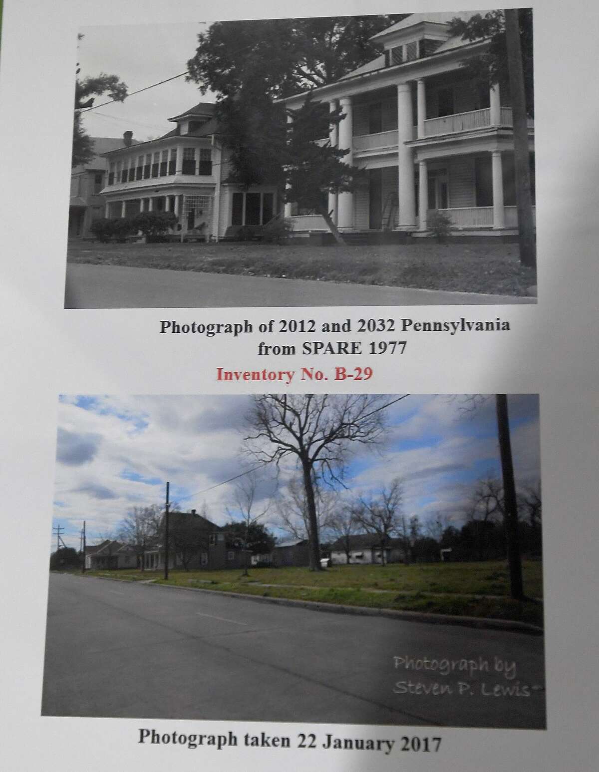 The Jefferson Counnty Mini-Museum has a new exhibit in the courthouse showcasing historical buildings paired with what they look like now. Photo made Tuesday, May 11, 2021 Kim Brent/The Enterprise