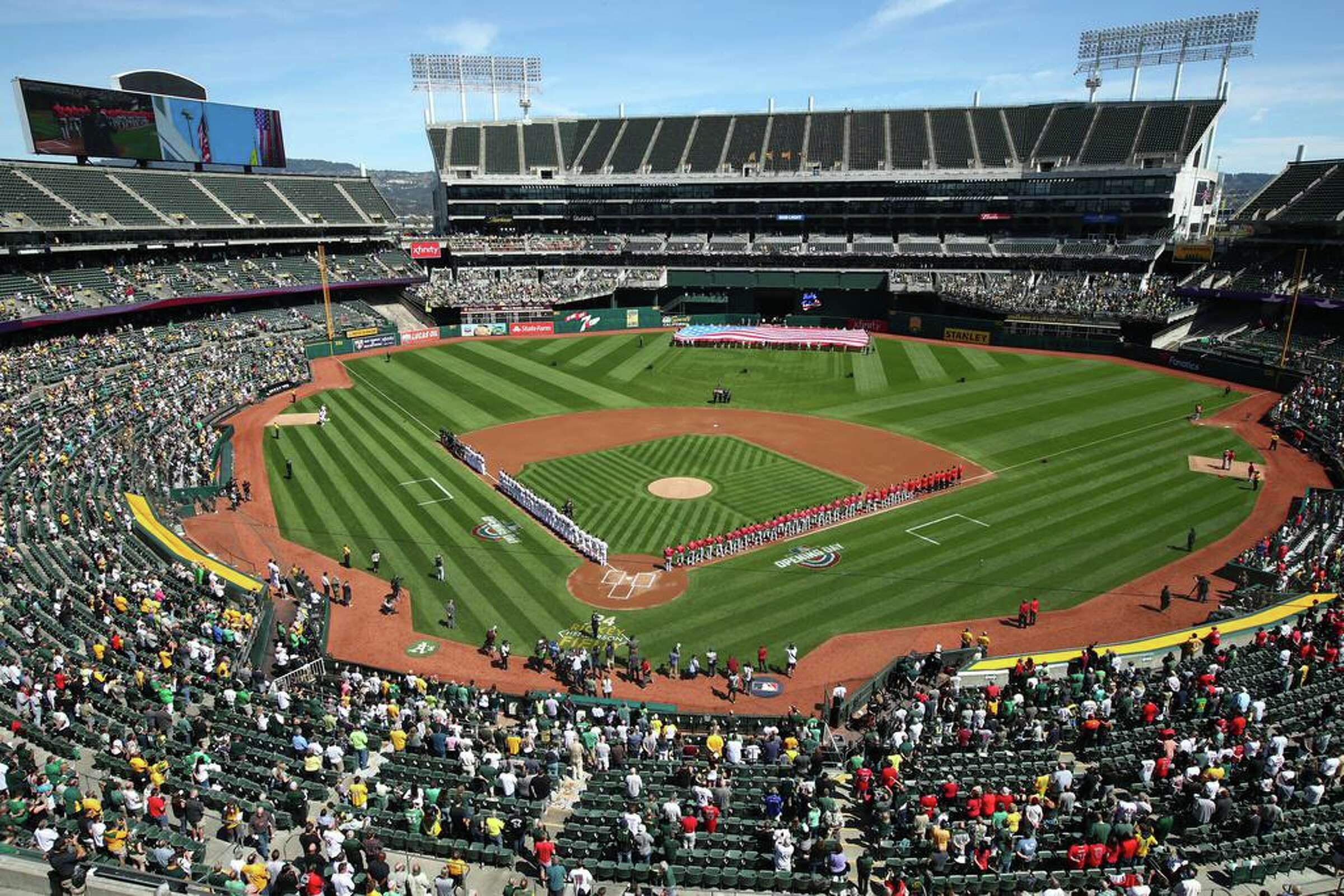 A’s to open 2023 season at home, host high-profile opponents