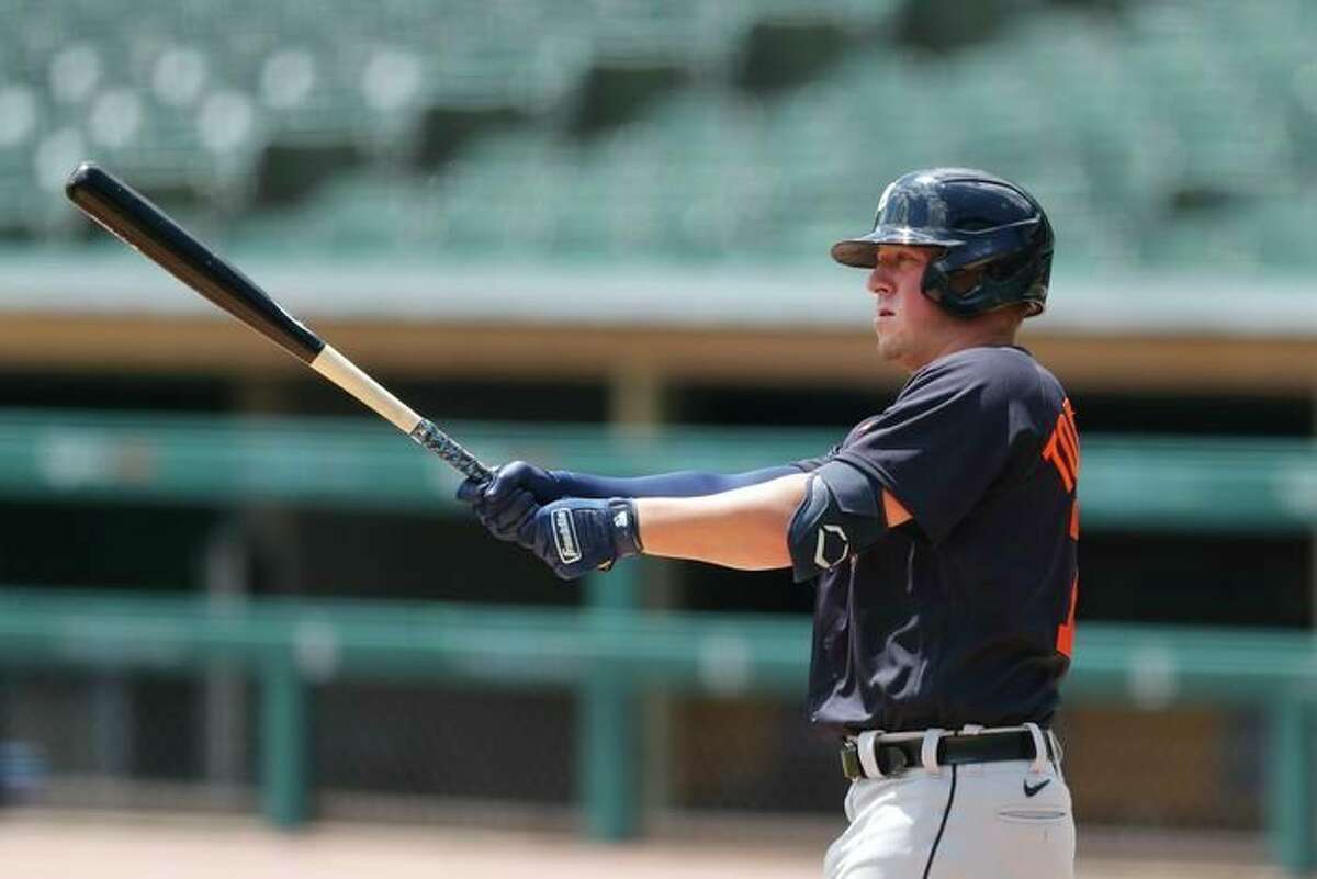 Spencer Torkelson working with new Tigers hitting coaches