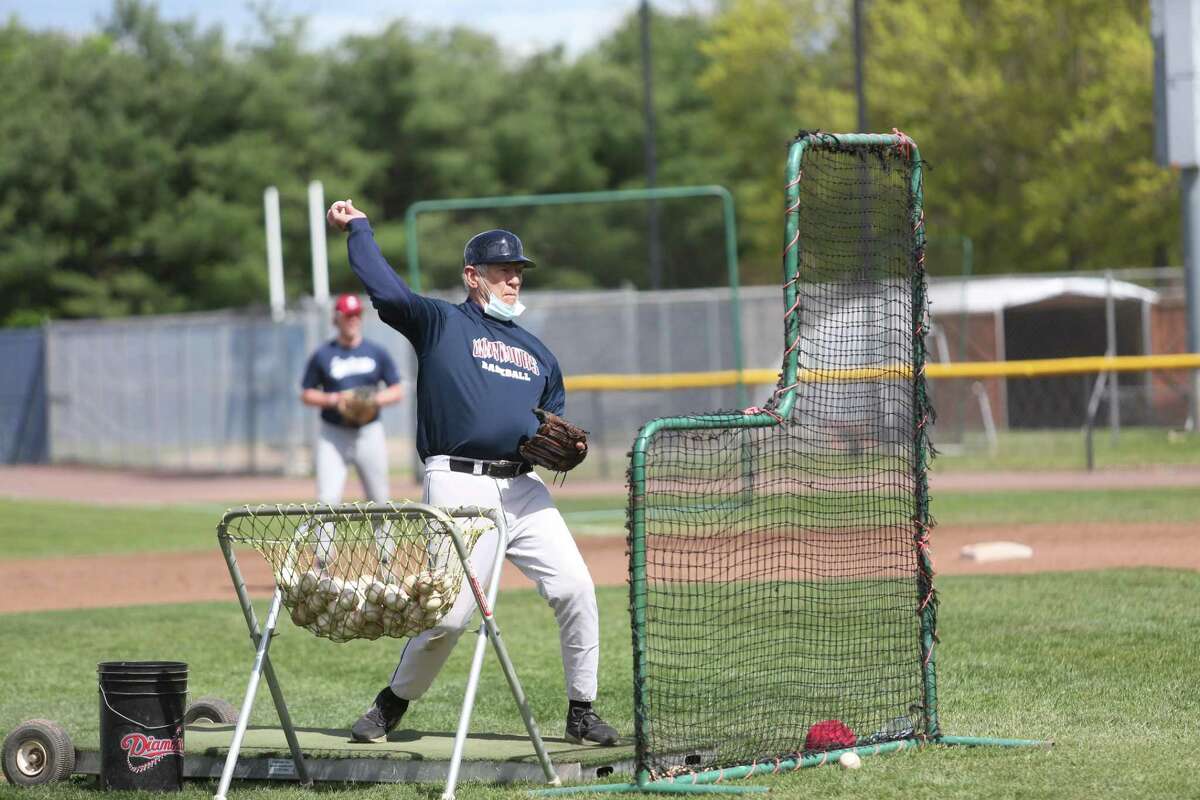 After nearly 2.5 million pitches, UConn’s Andy Baylock, 82, still