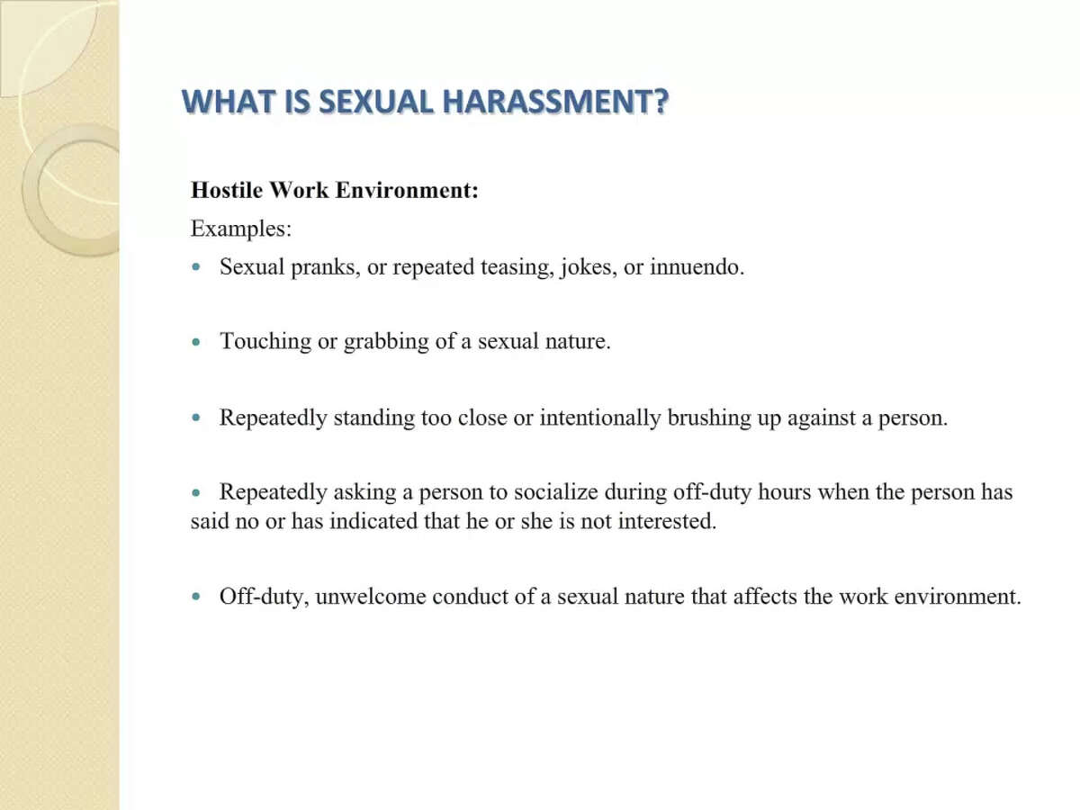 Upgrades to ‘minimum’ sexual harassment training point to larger issue