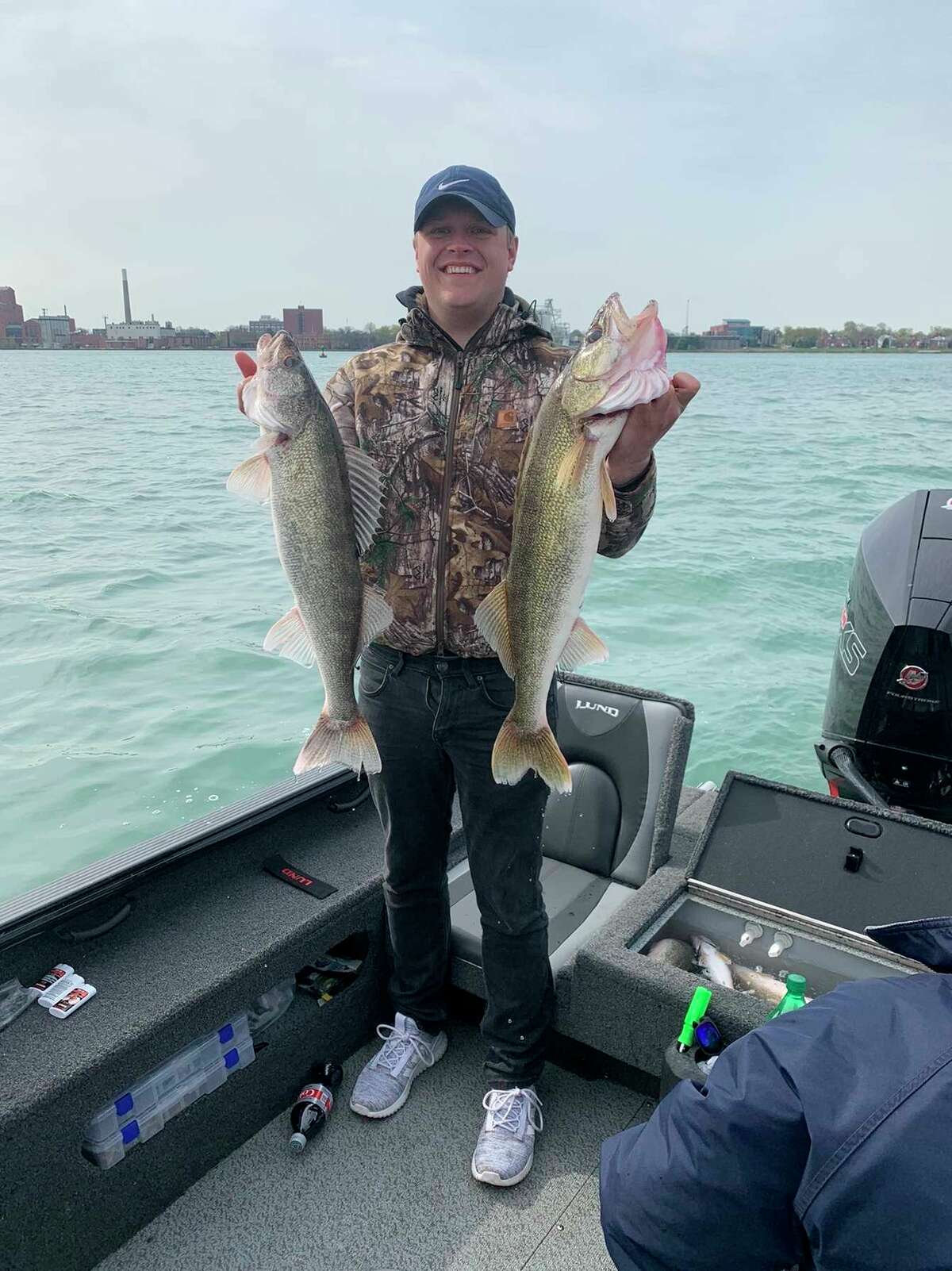 Tyler Clugston is active in sports and also in fishing. (Courtesy photo)