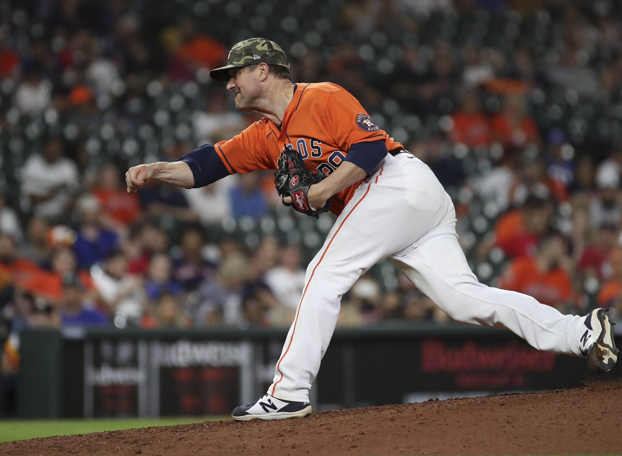 Joe Smith returns to Astros after sitting out 2020