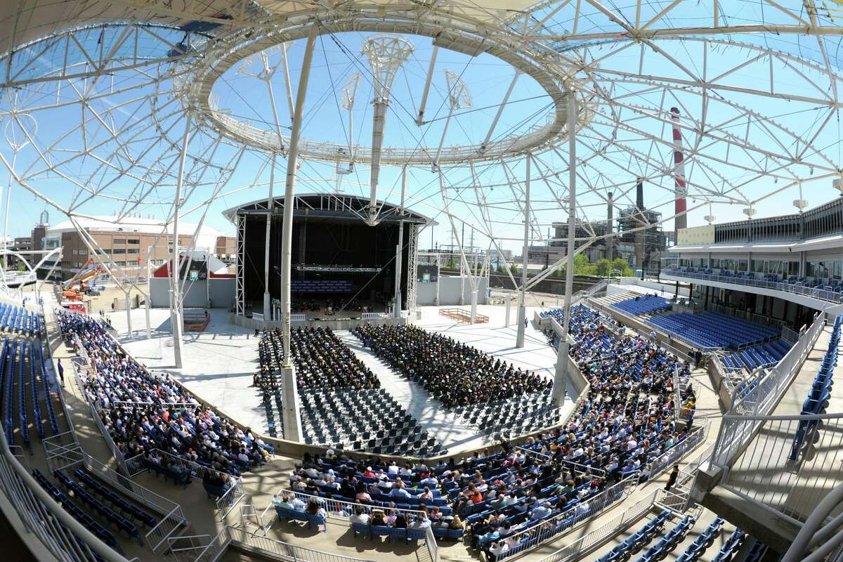 UB holds in-person commencement at Hartford HealthCare Ampitheater