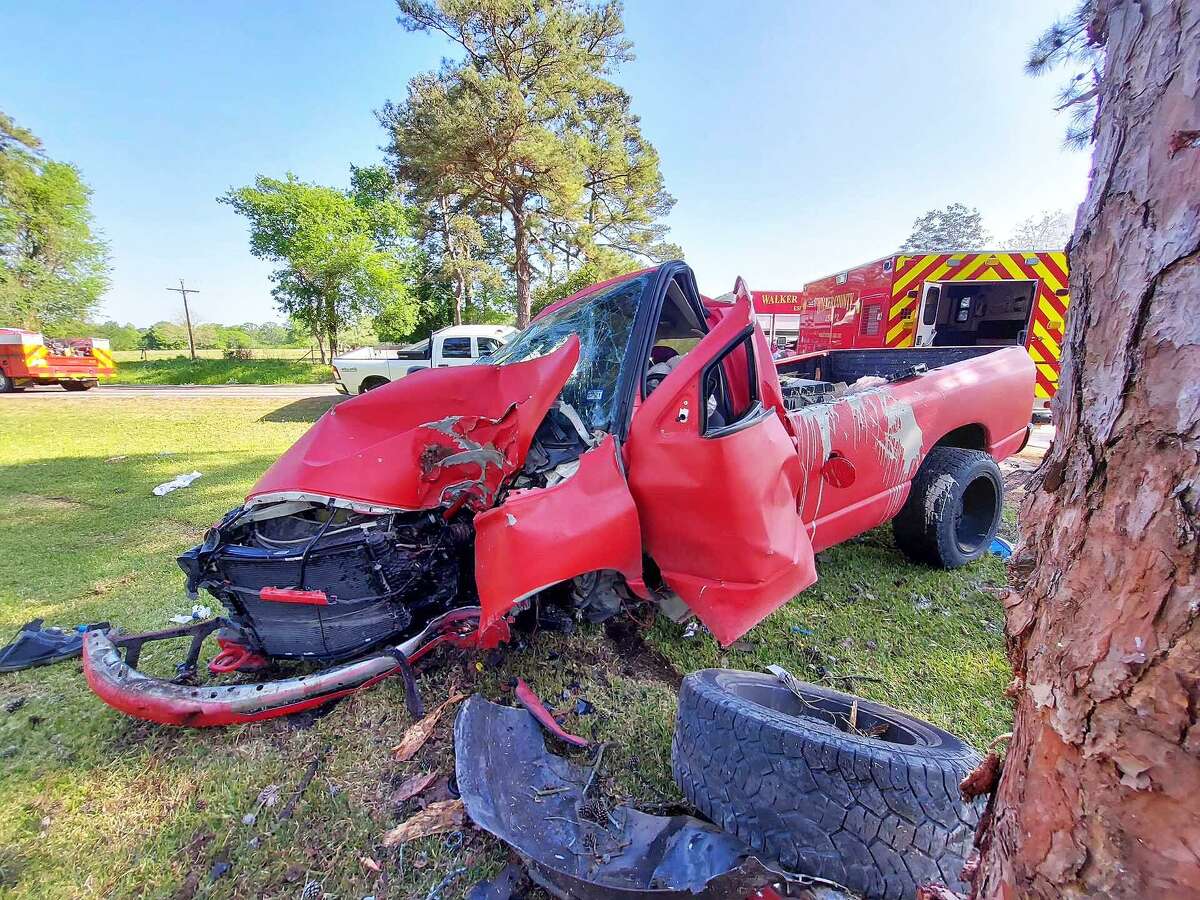 Life almost ended for 21-year-old Levi Harris when the steering box and brakes in his truck failed and he ended up crashing into a tree going 70 mph. He was able to free himself from the wreckage before collapsing on the lawn.