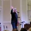 Guy Pinrod entertained and worshiped with those in attendance at his concert held at Hillcrest Baptist Church.