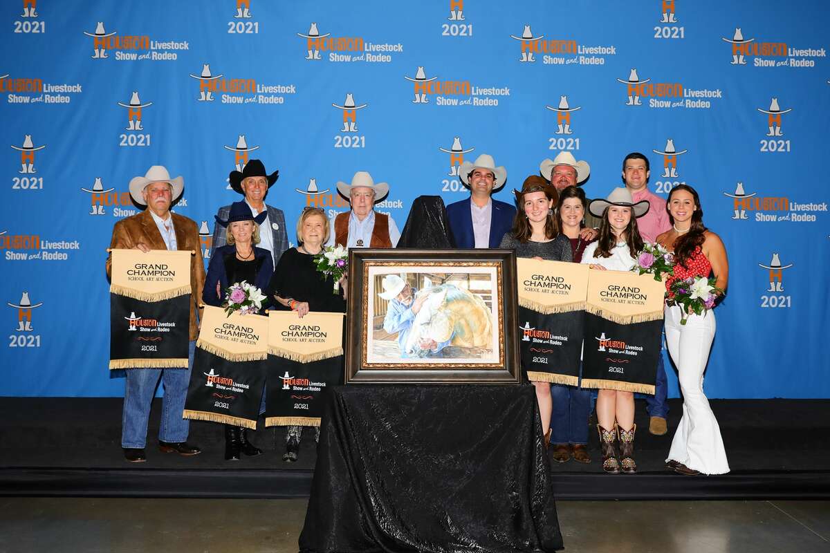 Top piece of student art draws 155K at 2021 RodeoHouston