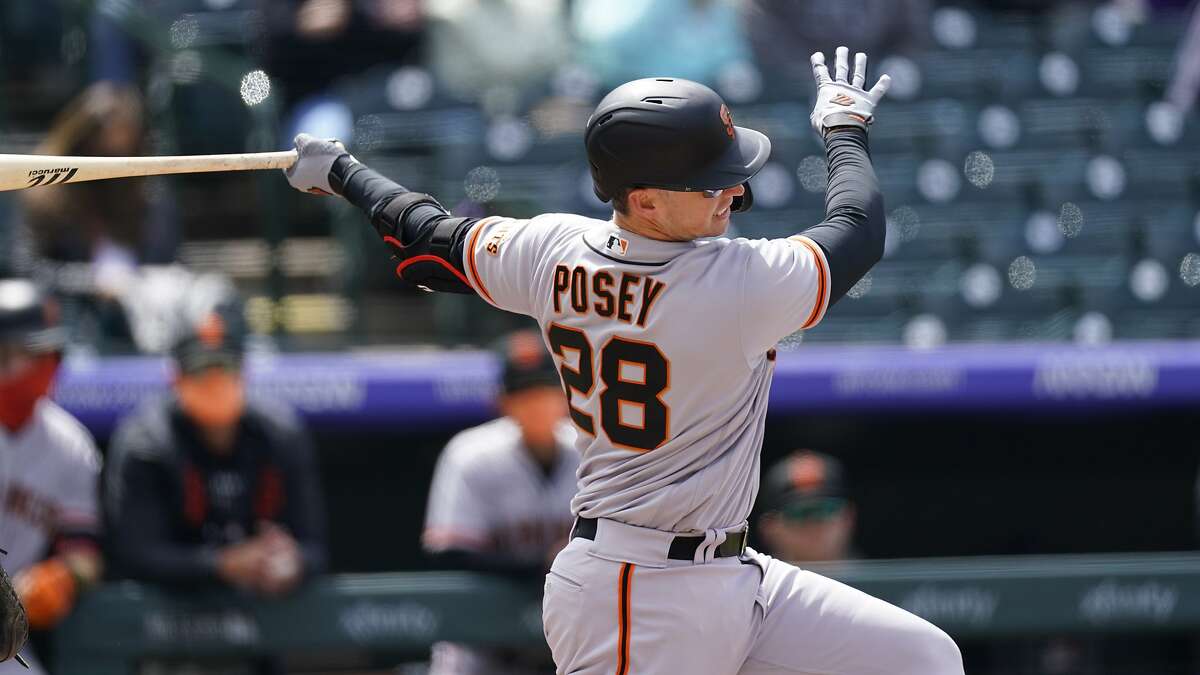 The Giants’ plan to rest Buster Posey has so far worked out beautifully as Posey is hitting .382 at the quarter-mark of the season.