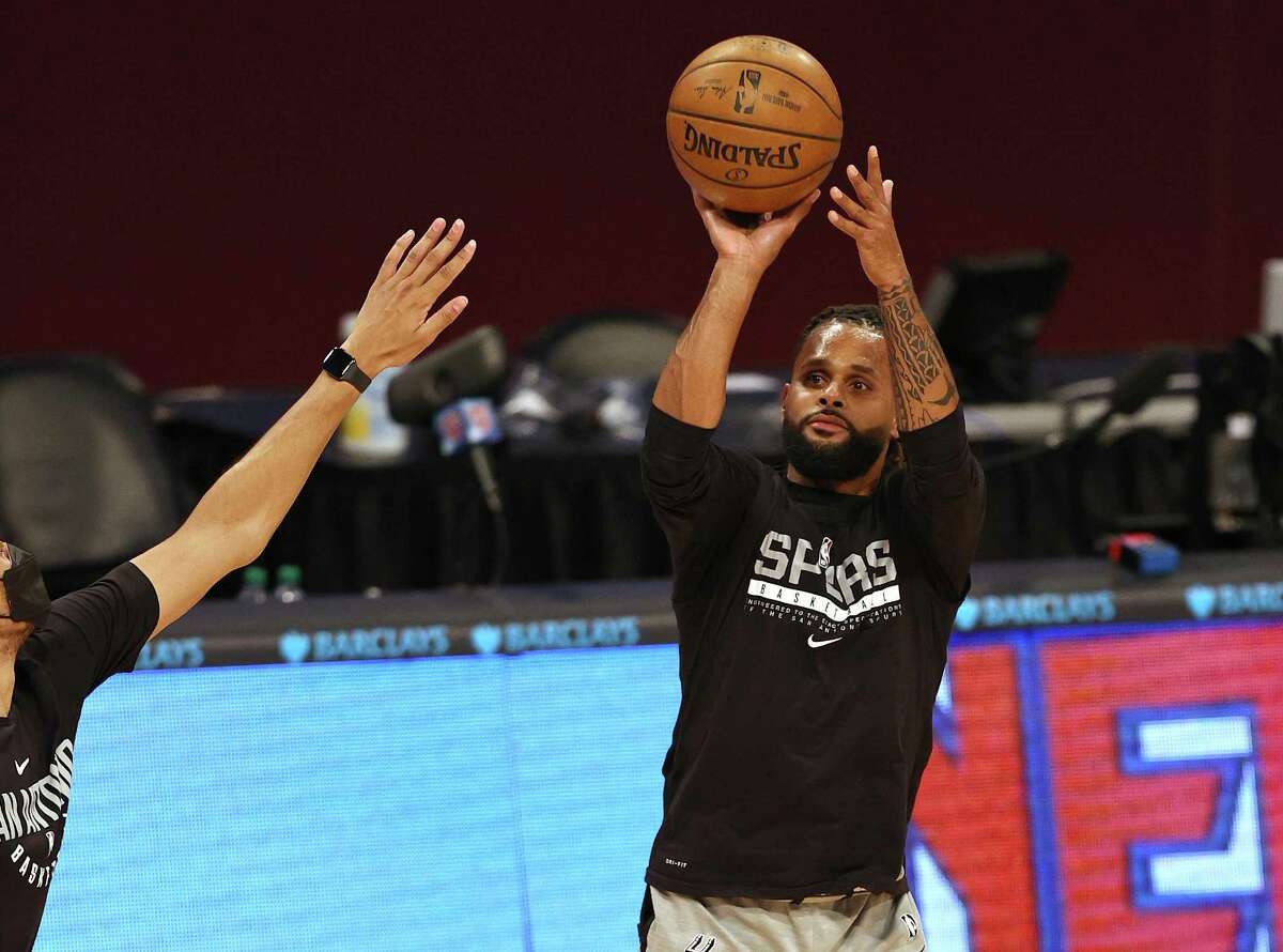 Patty Mills is confident a “back-to-basics” approach can help the Spurs escape their 3-point shooting slump in Wednesday’s NBA play-in tournament game against Memphis.