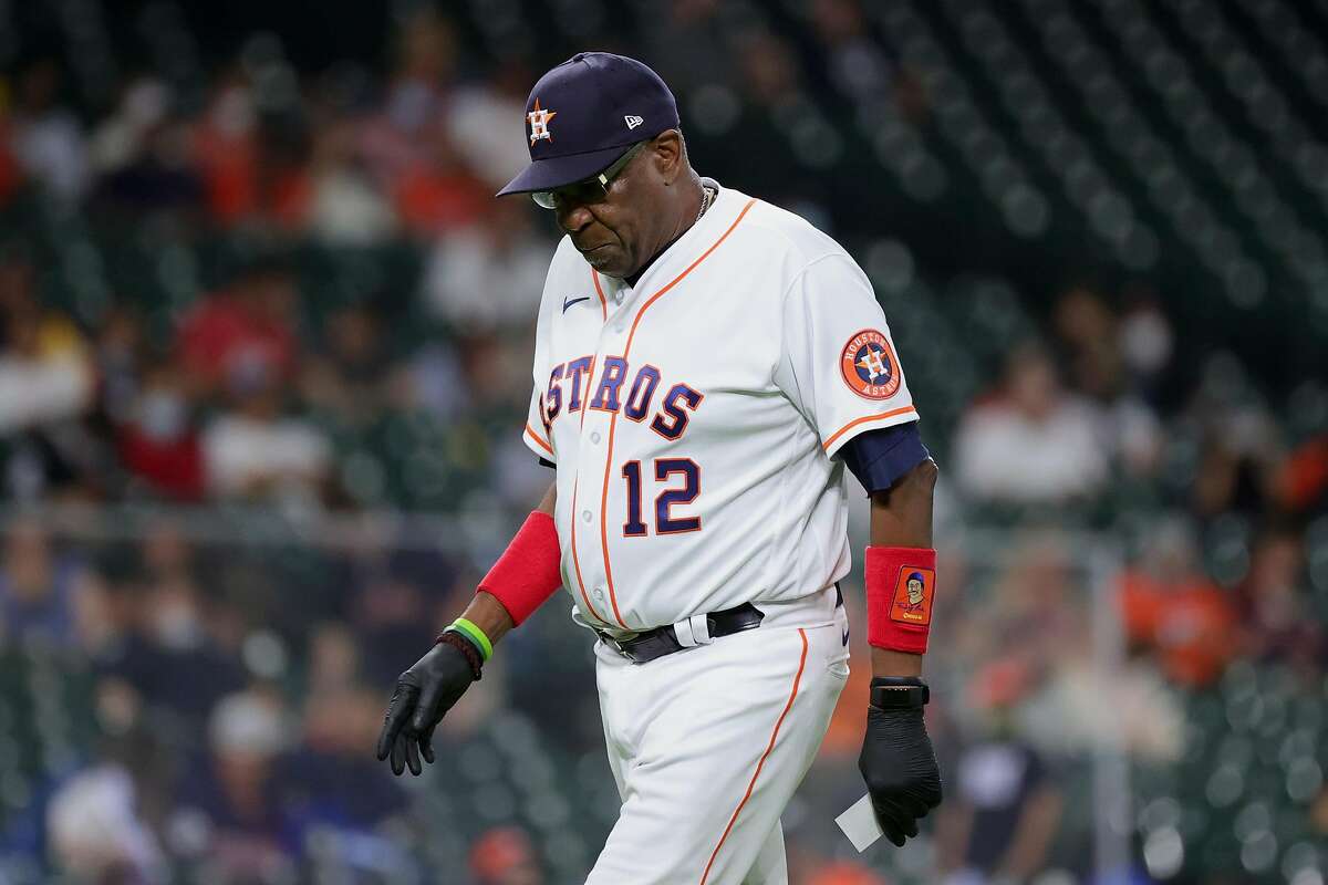 Dusty Baker and the Astros open a series in Oakland at 6:30 p.m. Tuesday (NBCSCA/960).