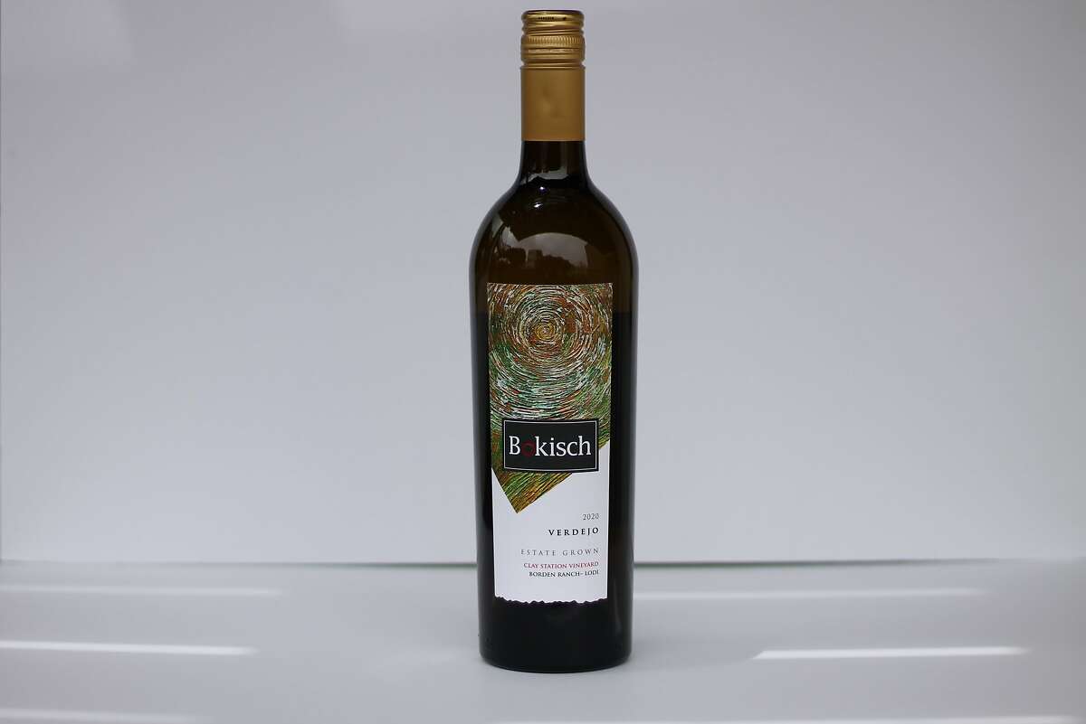 The 2020 Bokisch Verdejo, a Spanish-style white wine from Lodi.
