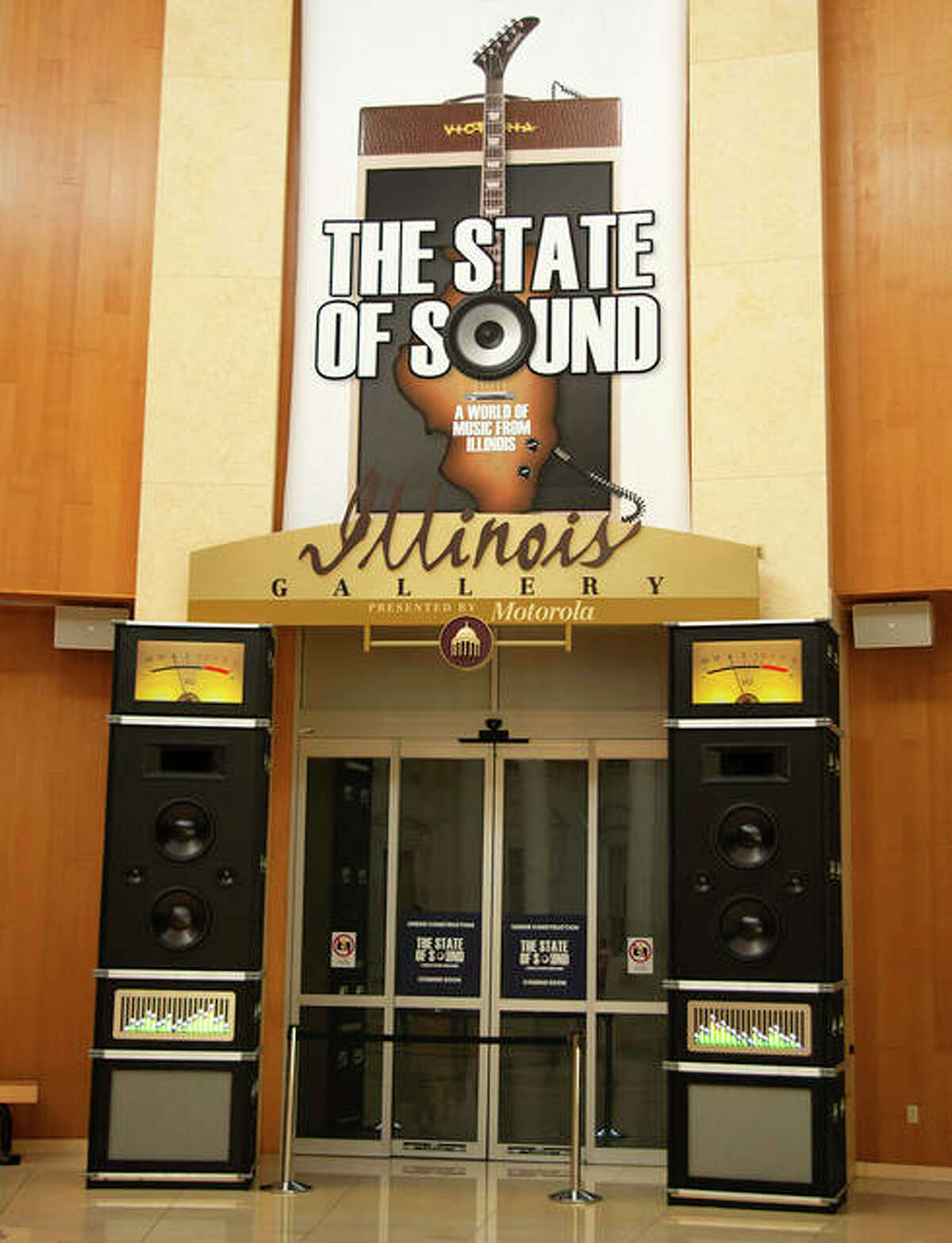 The “State of Sound: A World of Music from Illinois” exhibit will run through Jan. 23, 2022, at the Abraham Lincoln Presidential Library and Museum in Springfield.