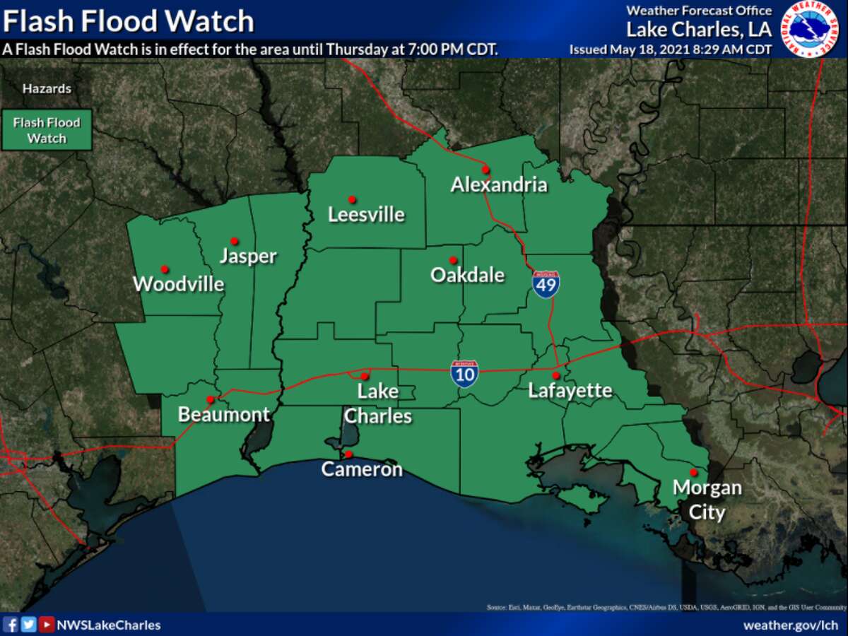 Photo courtesy of NWS Lake Charles