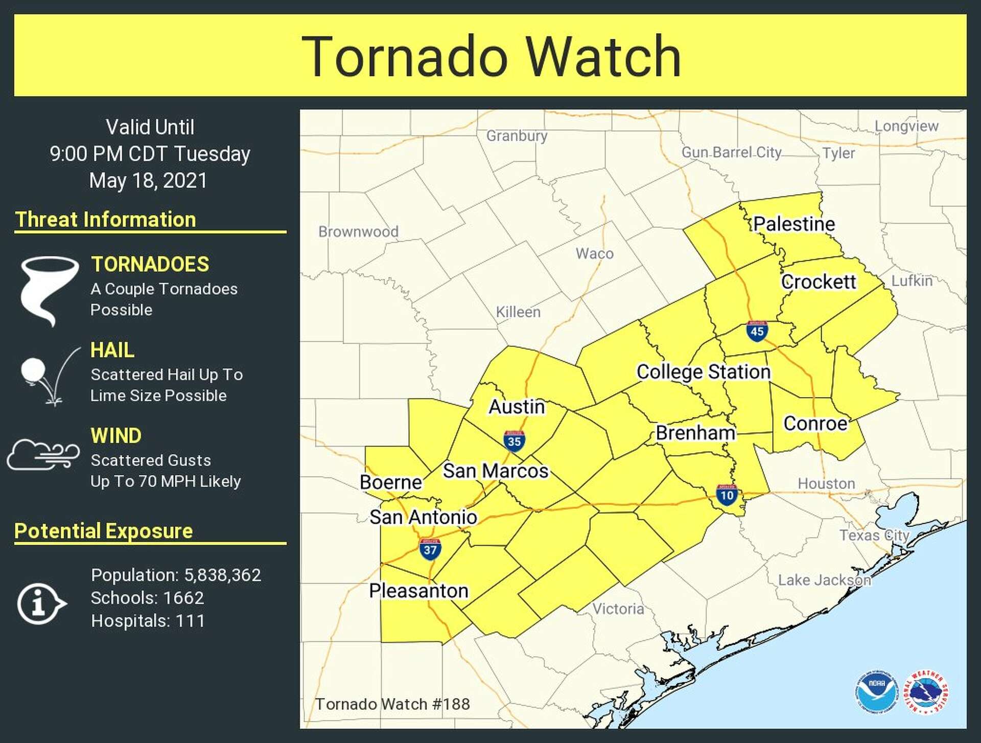 Rounds of storms and heavy rain continue for San Antonio