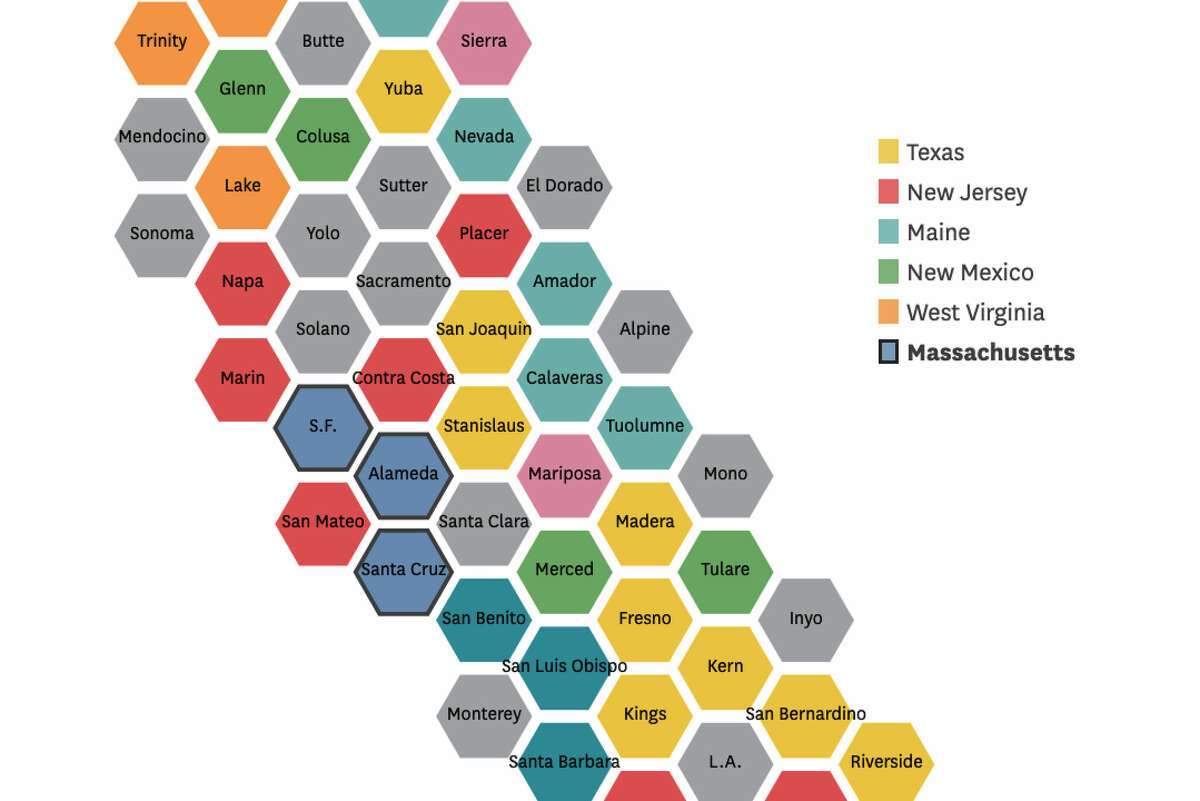 Which U.S. state does San Francisco resemble the most? Here’s a look at the demographic data