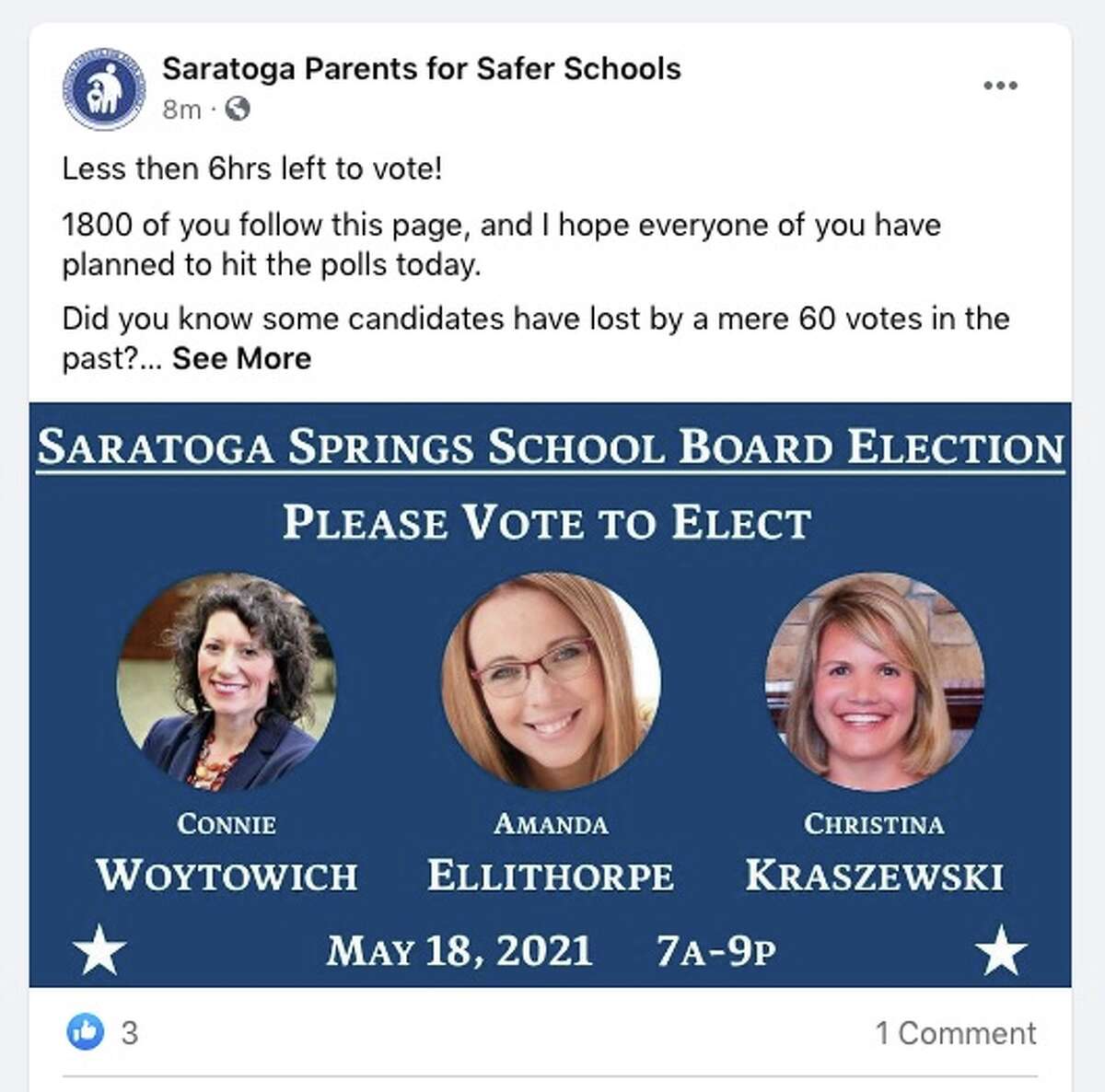 After nasty fight over racism, Saratoga Springs school voters lean