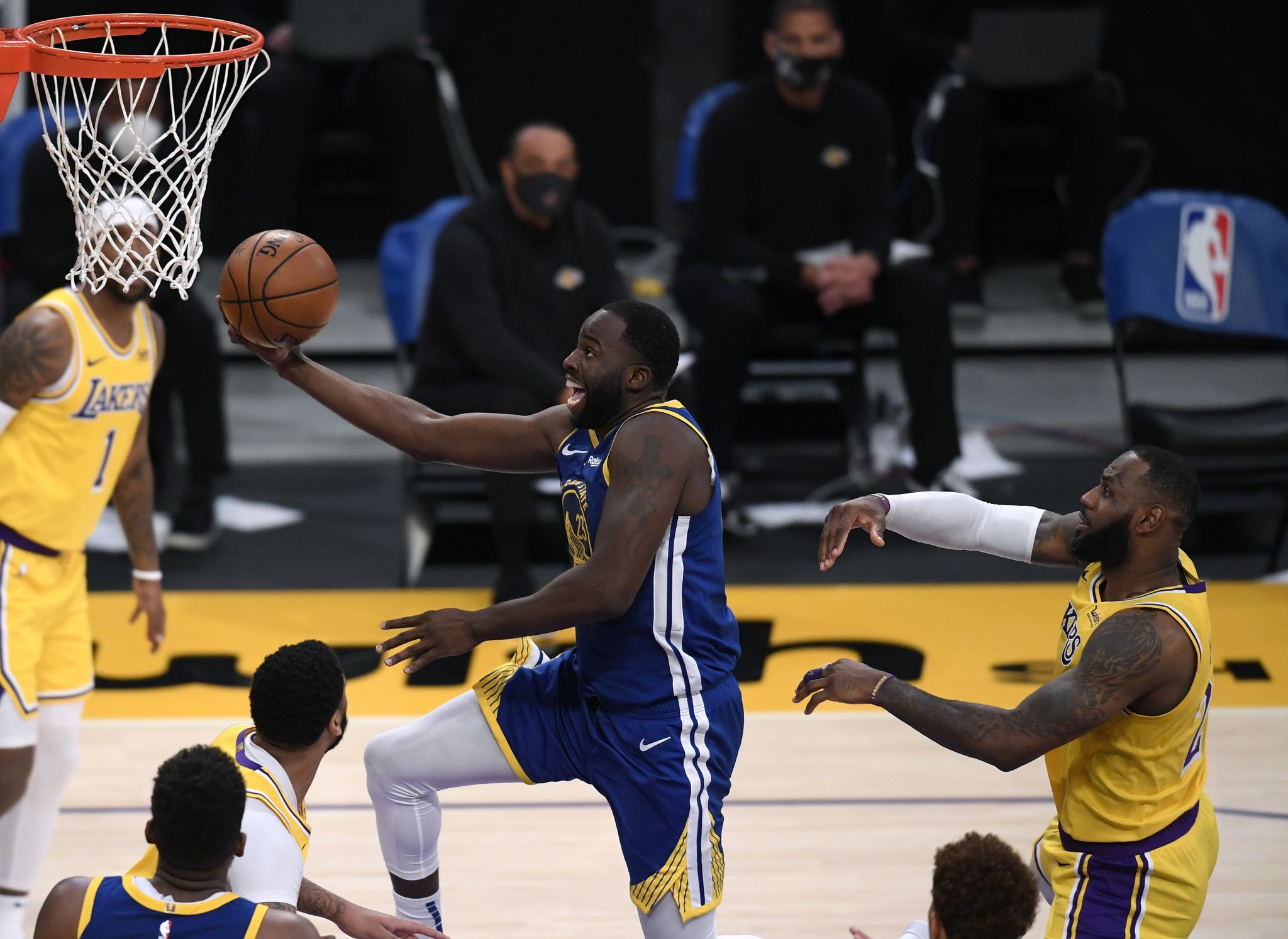 Golden State Warriors' Draymond Green, Los Angeles Lakers' LeBron James  share a rivalry and a friendship