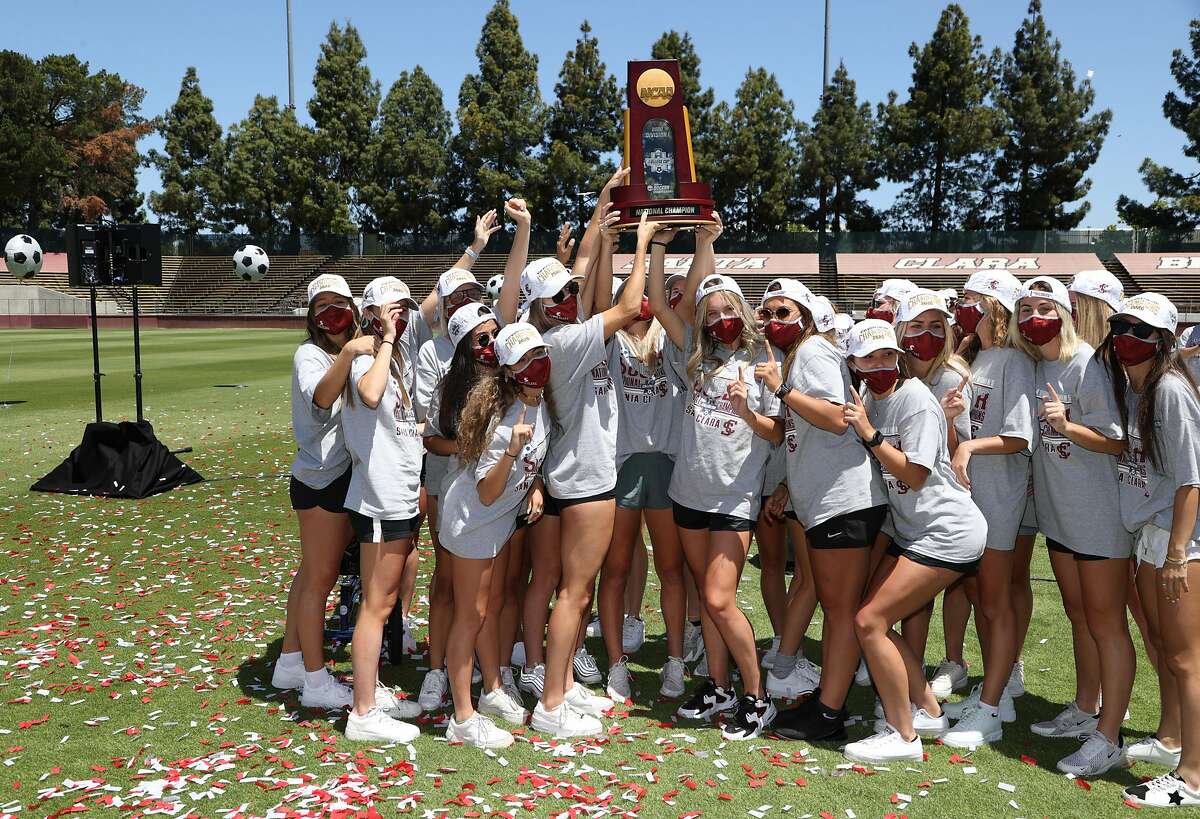 Santa Clara Celebrates National Title For Womens Soccer Team