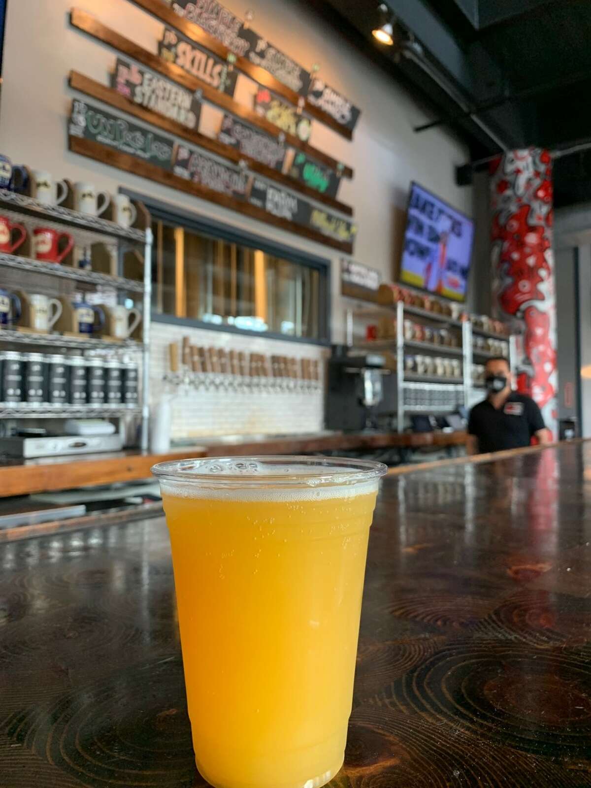 A just-poured draft at The Peekskill . (credit: Jessica Kelly)