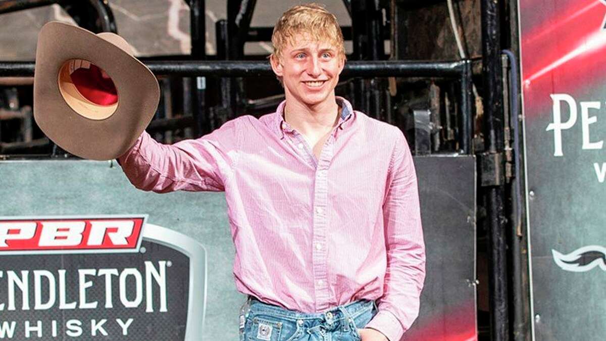 Hunter Ball is working his way up in the Professional Bull Riders circuit. (PBR/Courtesy photo)