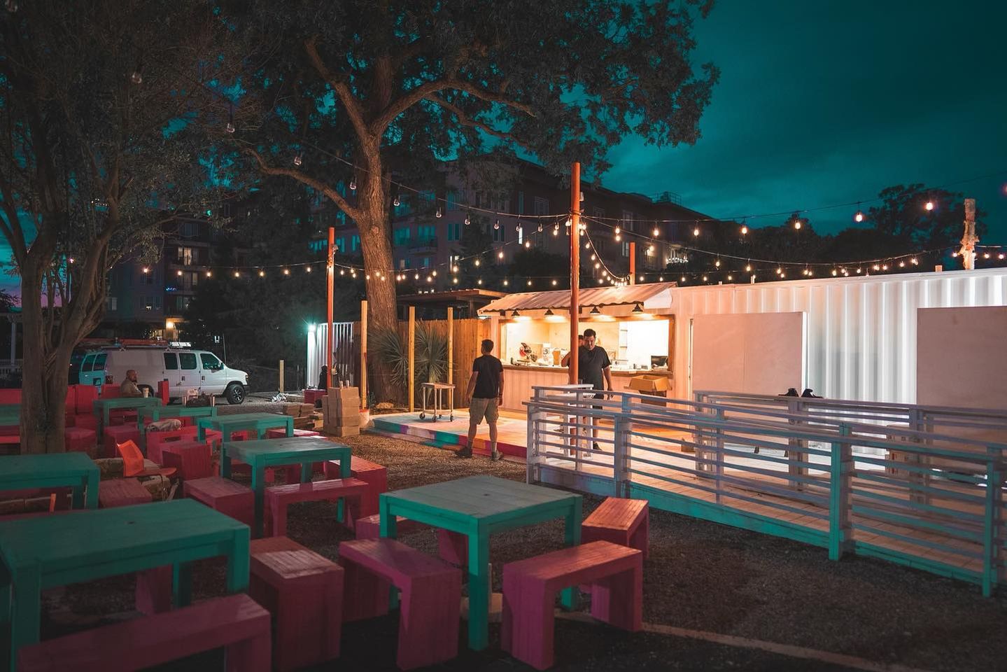 Art-wrapped food truck park with full bar opening on the San Antonio River - Vimarsana News