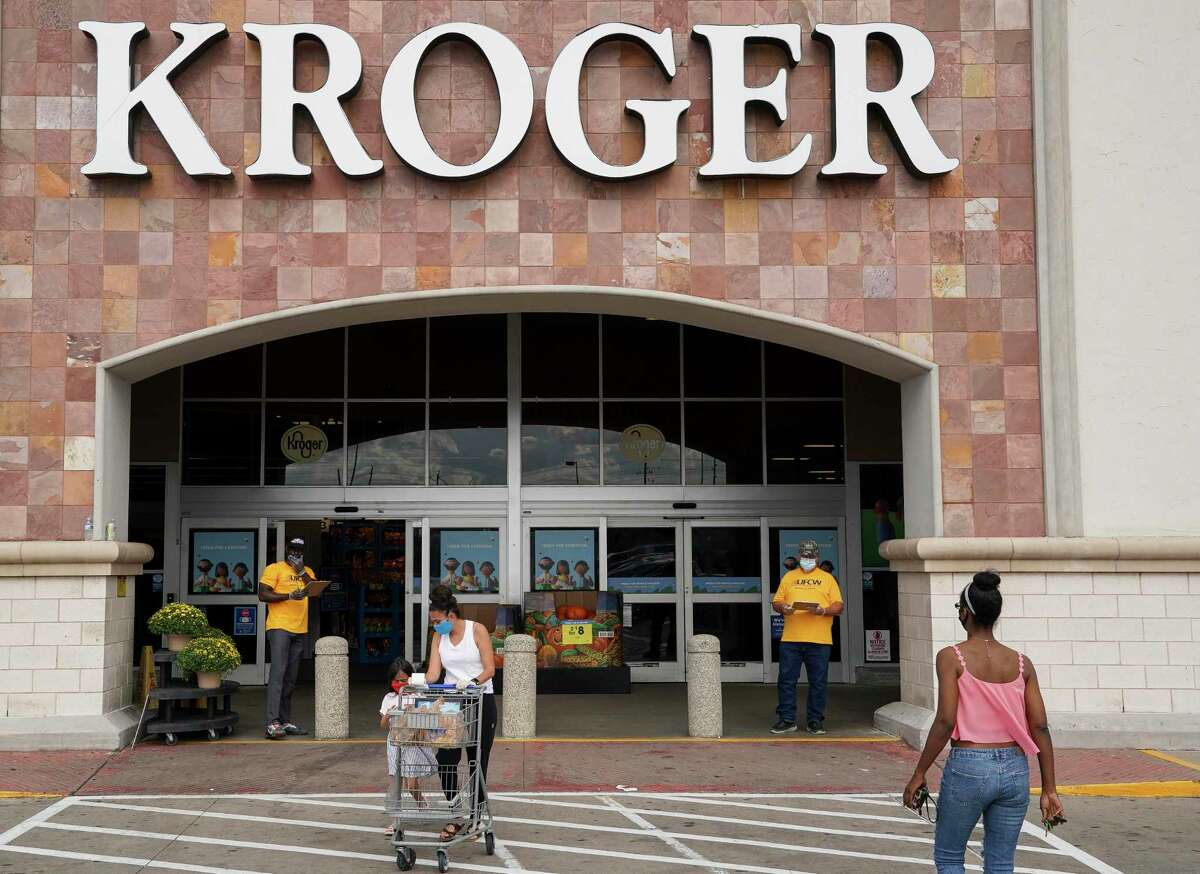 Kroger has pulled Russian-produced vodka from its store shelves in support of Ukraine, a company spokesperson said Tuesday.