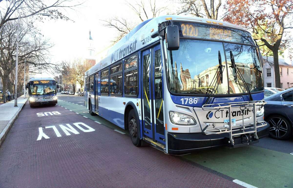 You can catch a New Haven bus free on weekends this summer, and ride
