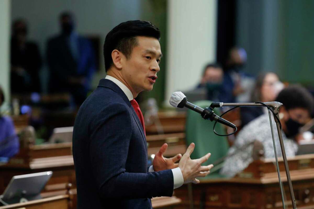 “They’re harming and attacking the most vulnerable ... not allowing kids to be kids,” Assembly Member Evan Low said of the states added to the list of those California won’t send employees to do business. Low authored 2016 California law prohibits state agencies from ordering or paying for travel by their employees to states with new laws that discriminate based on sexual orientation or gender identity.