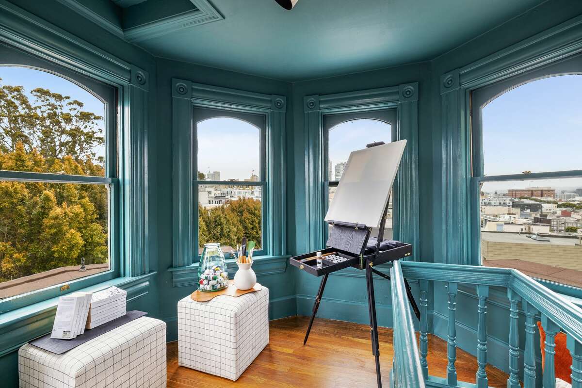 The Feusier Octagon House in San Francisco is hitting the market.