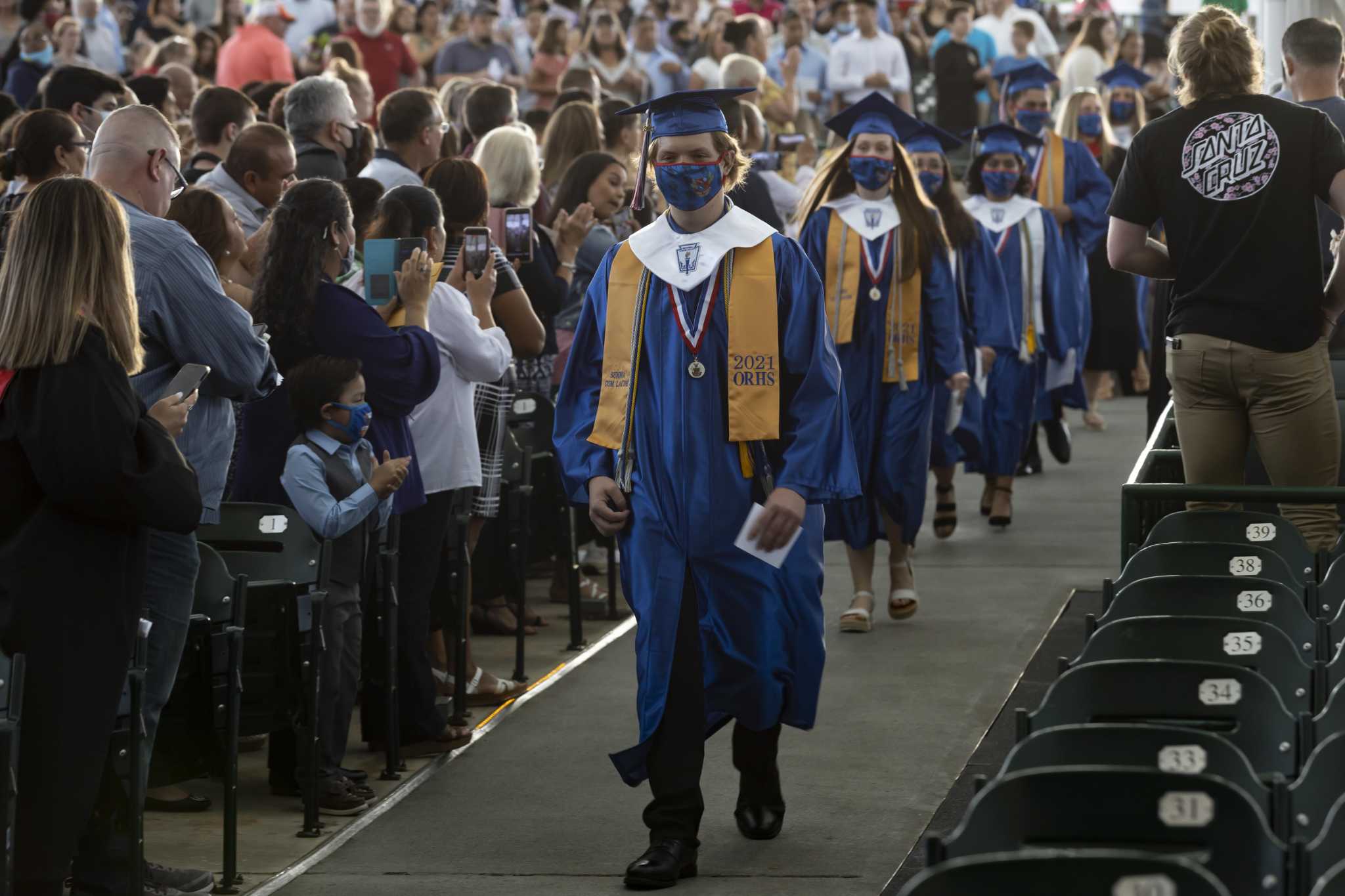 Scenes from Oak Ridge High School’s Class of 2021 graduation