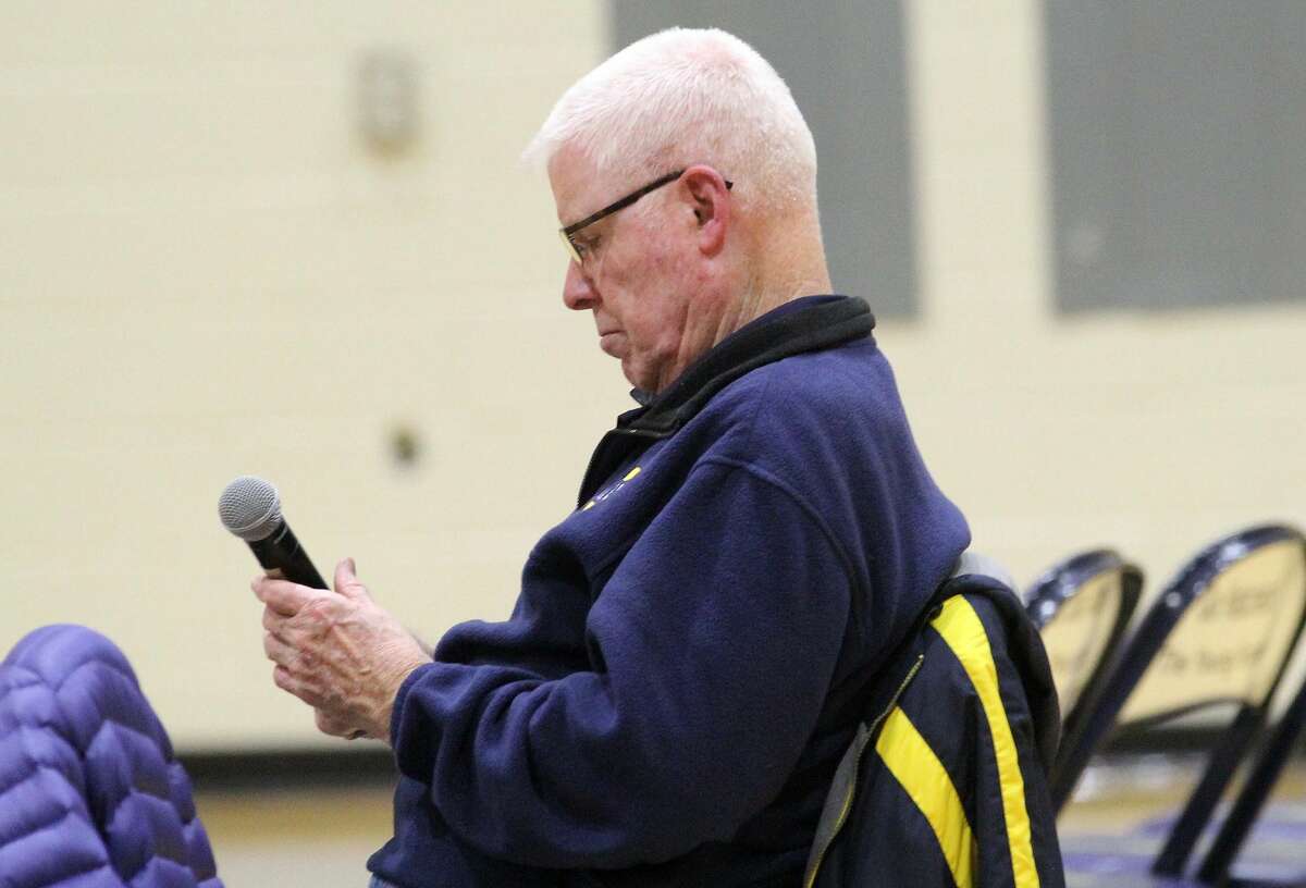 Lee Kahler has been a coach at Bad Axe High School for more than 50 years.
