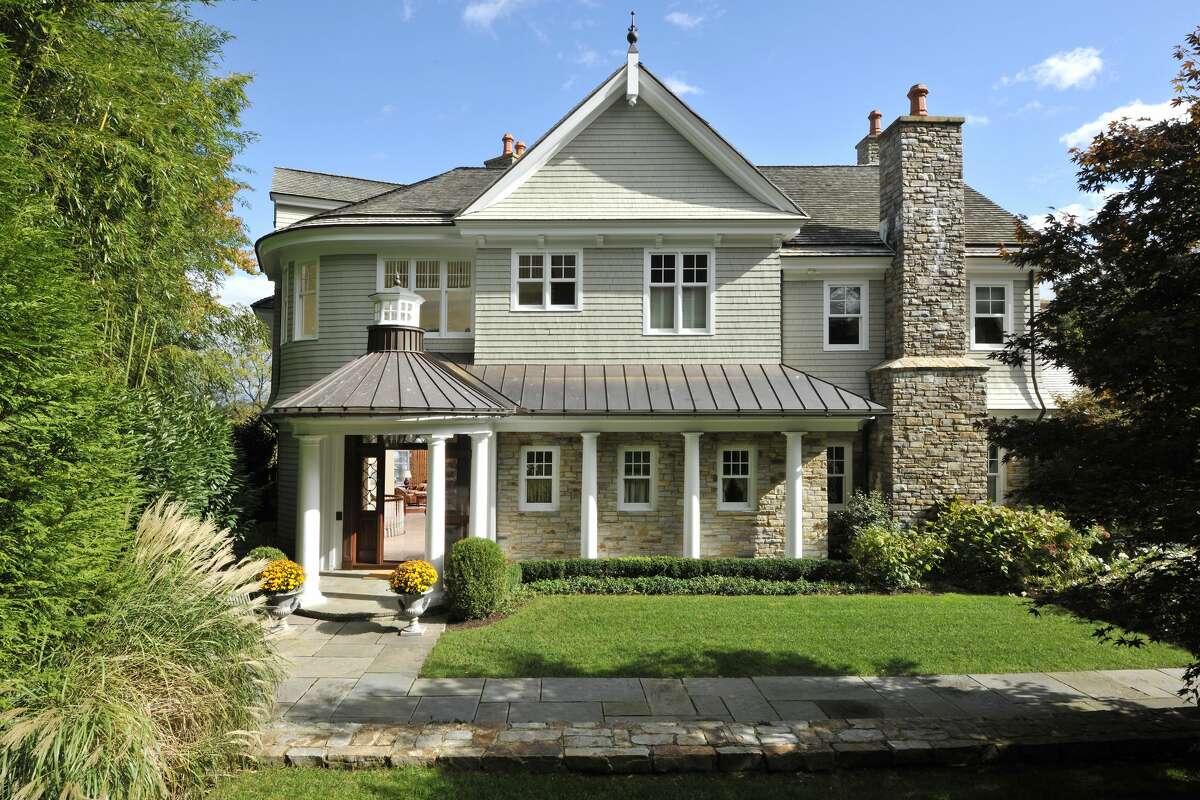 The home at 311 Shore Road in Greenwich is on the market for $5,750,000.